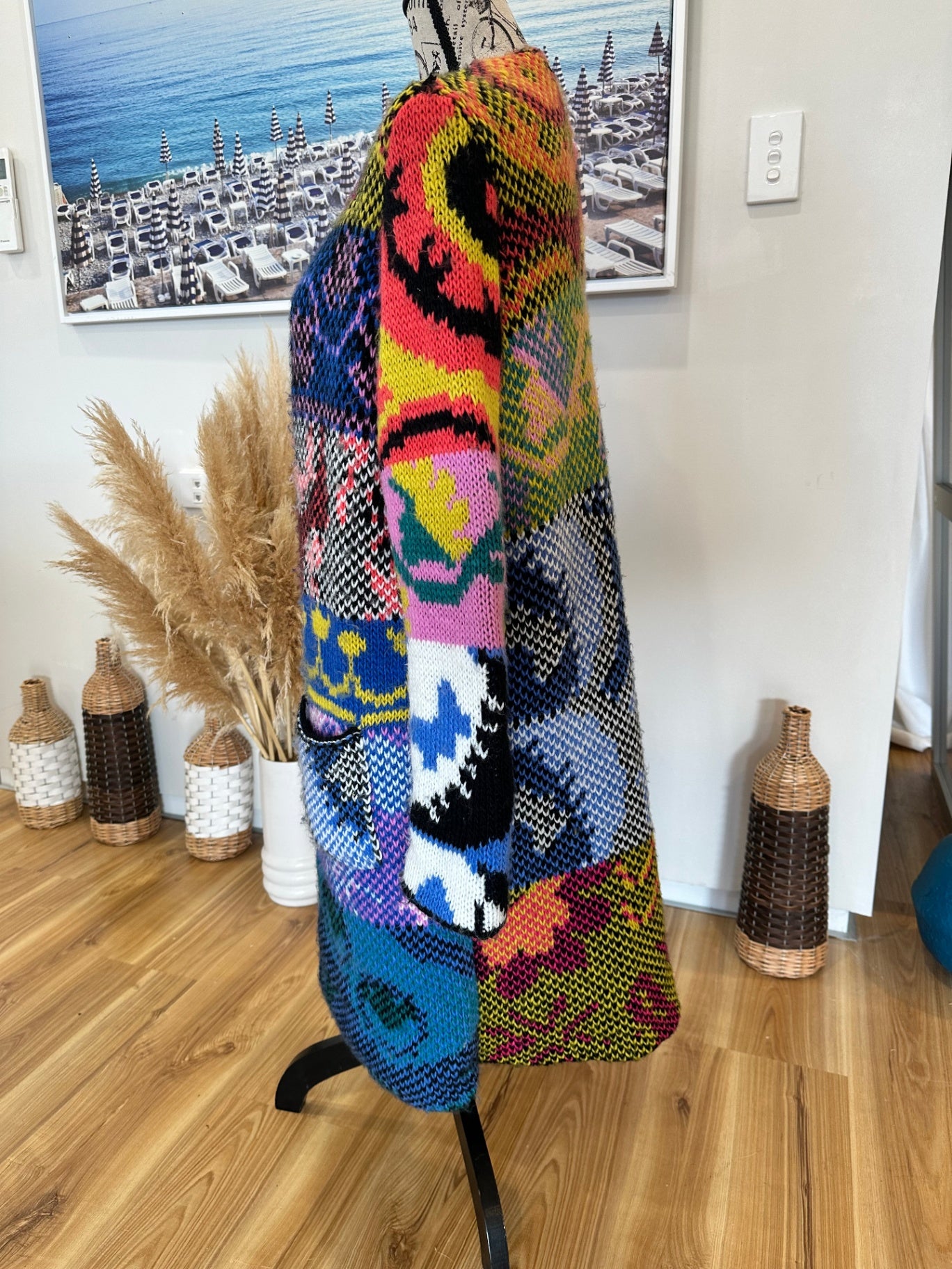 [SALE] Desigual Cardigan Extra Large Multicolor
