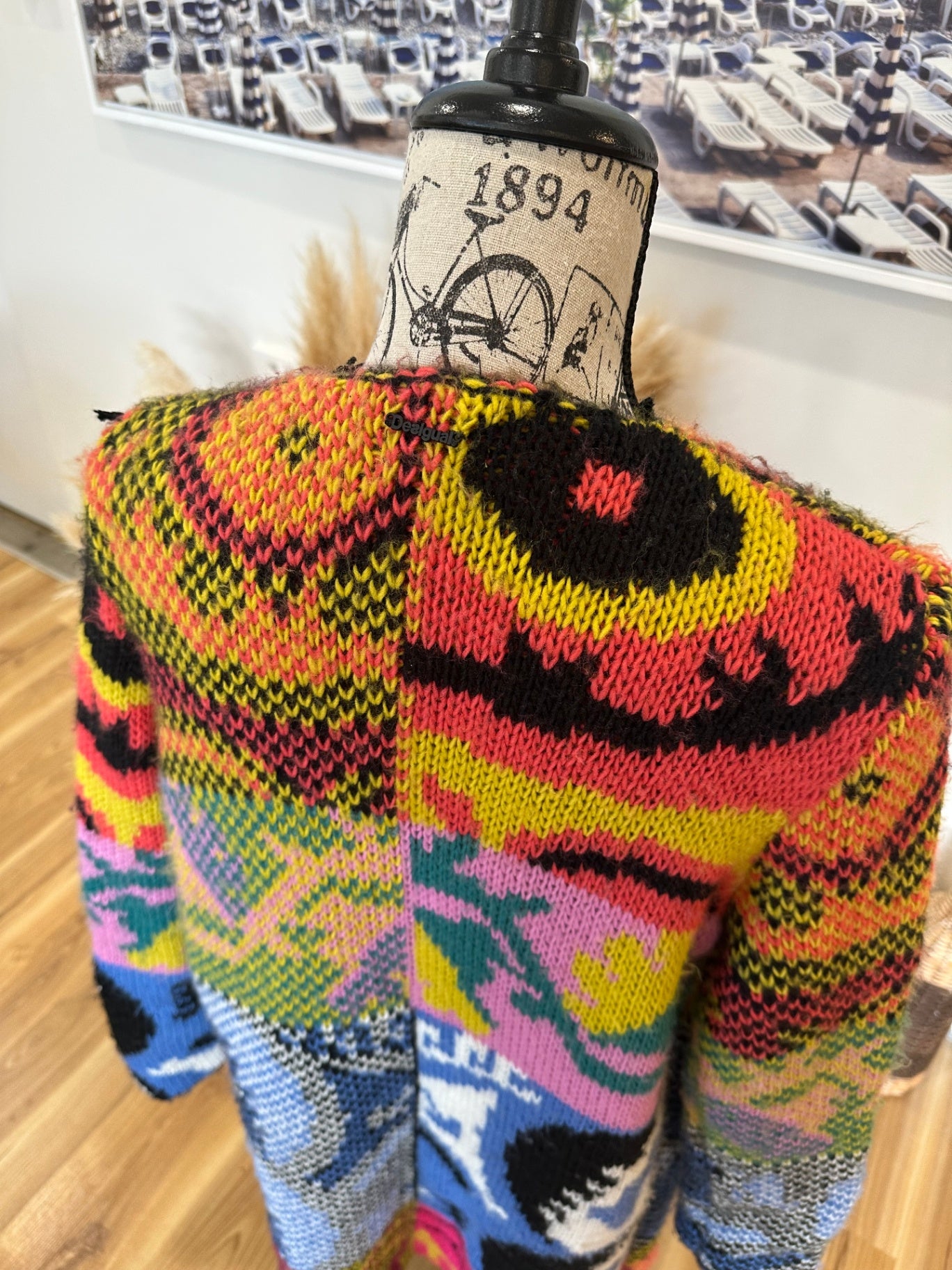 [SALE] Desigual Cardigan Extra Large Multicolor