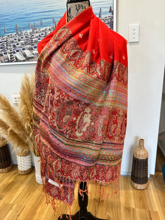 [SALE] Pashmina Red