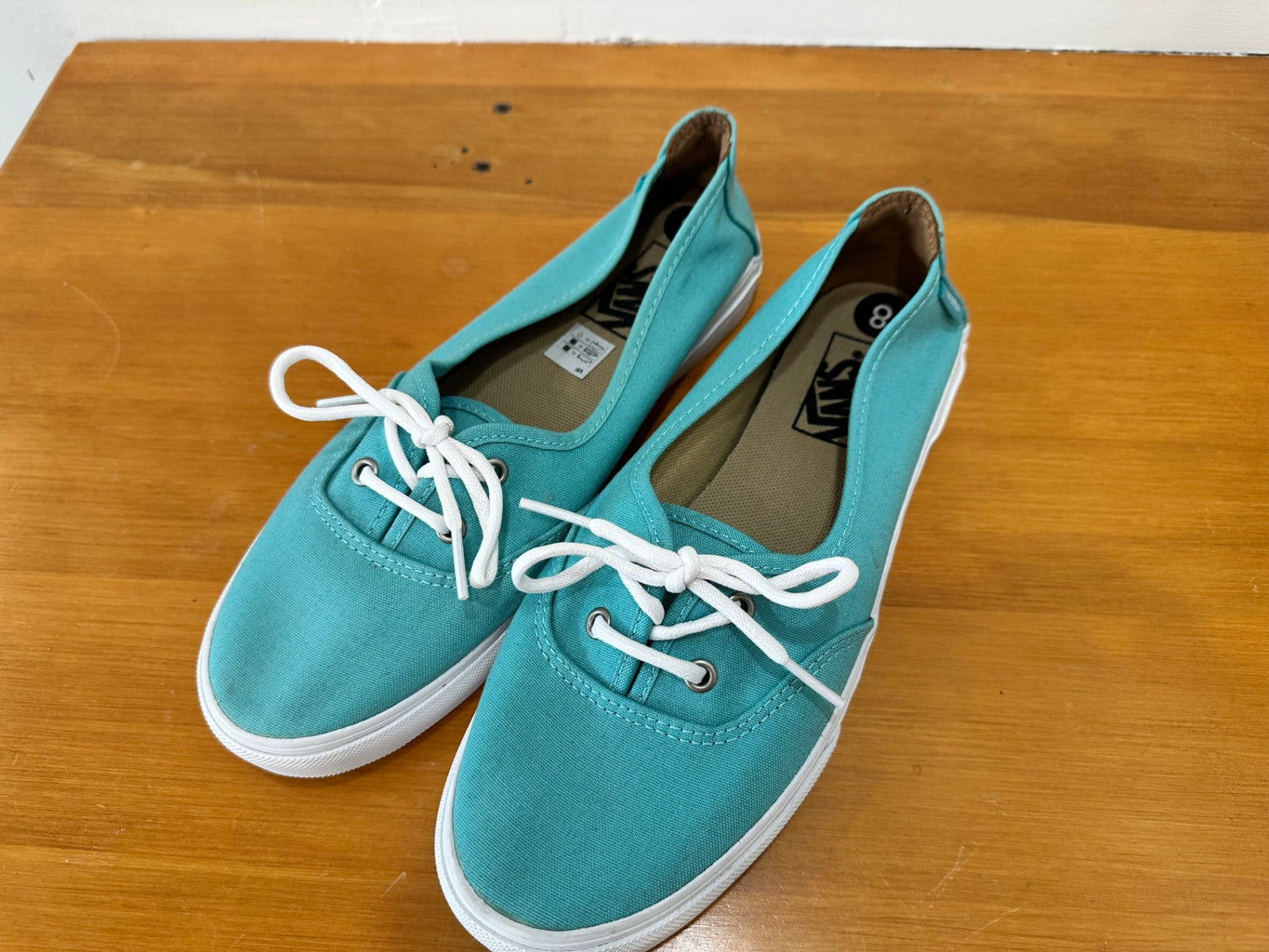 [SALE] Vans Sneakers 8 Turquoise