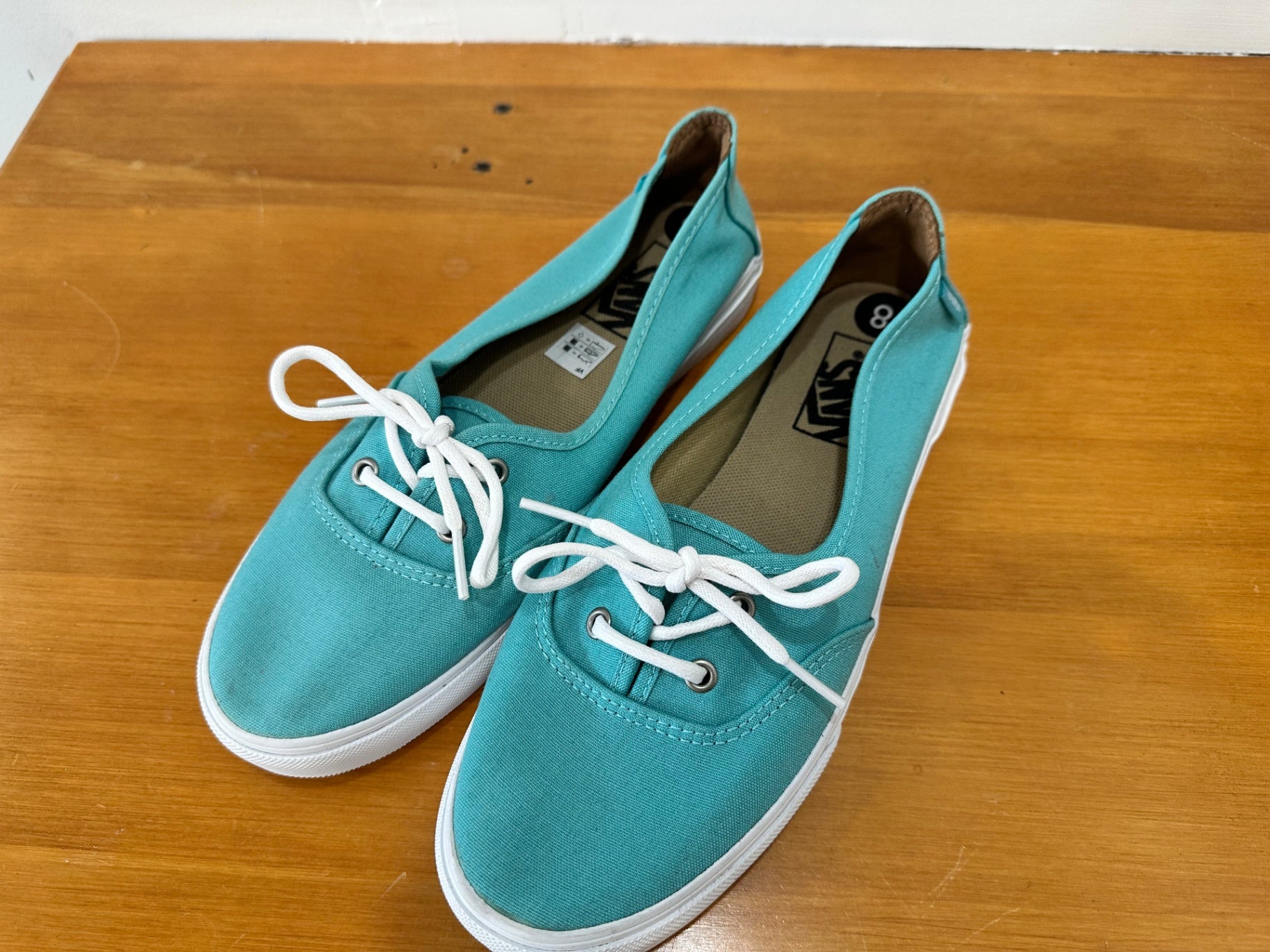 [SALE] Vans Sneakers 8 Turquoise