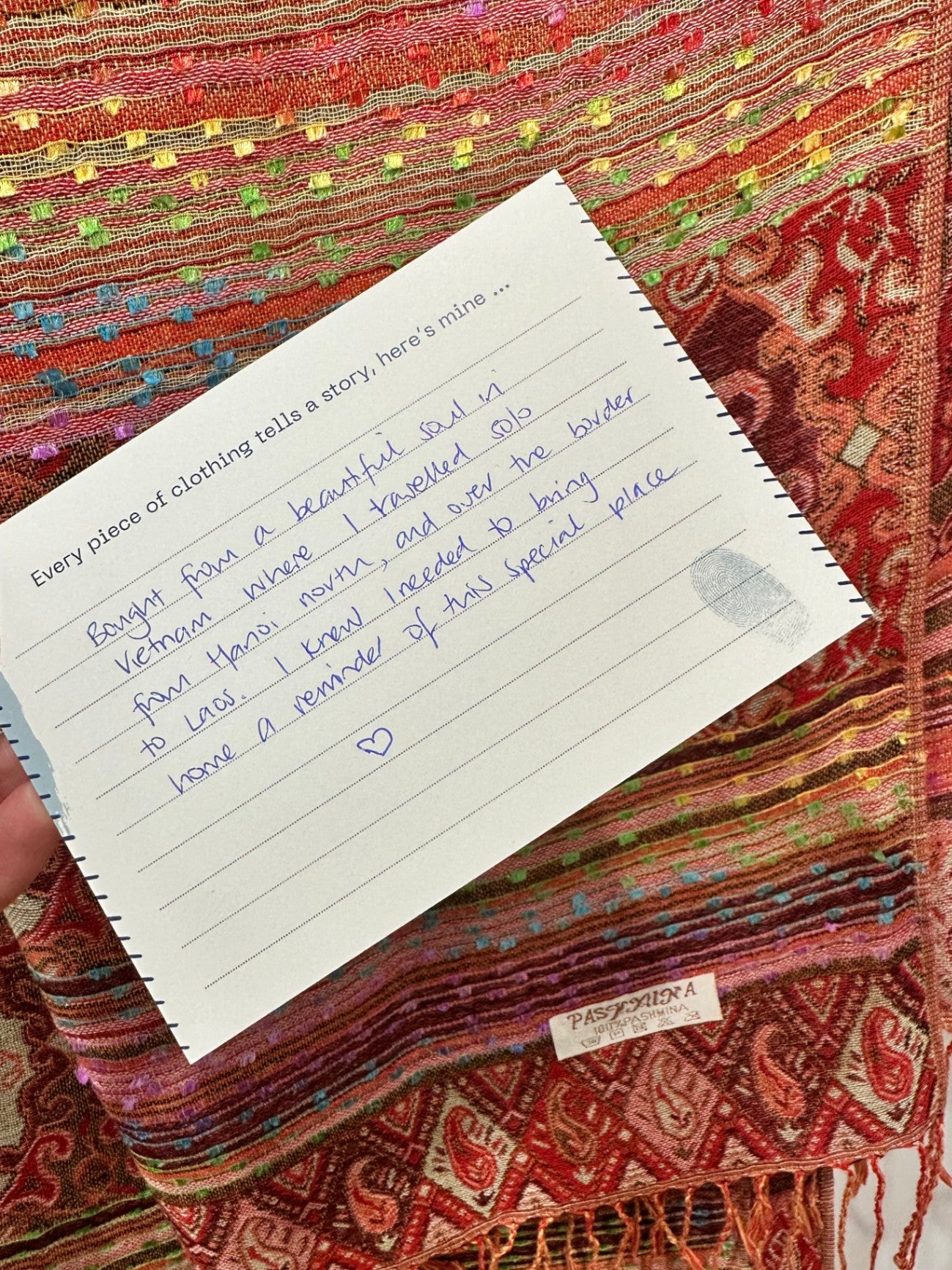 [SALE] Pashmina Red