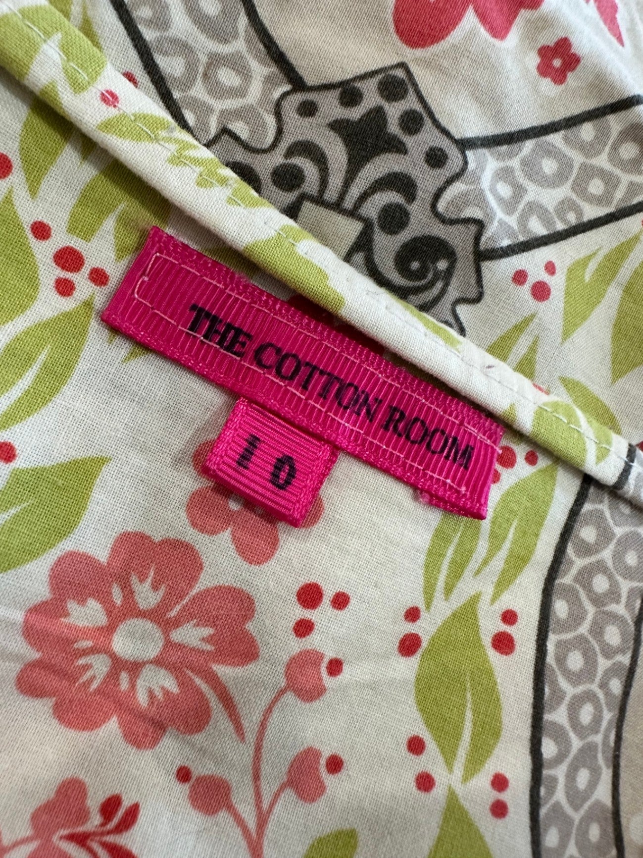 [SALE] The Cotton Room Skirt Small / Medium Multicolored