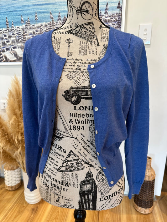 [SALE] Laura Ashley Cardigan small Blue