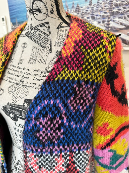 [SALE] Desigual Cardigan Extra Large Multicolor