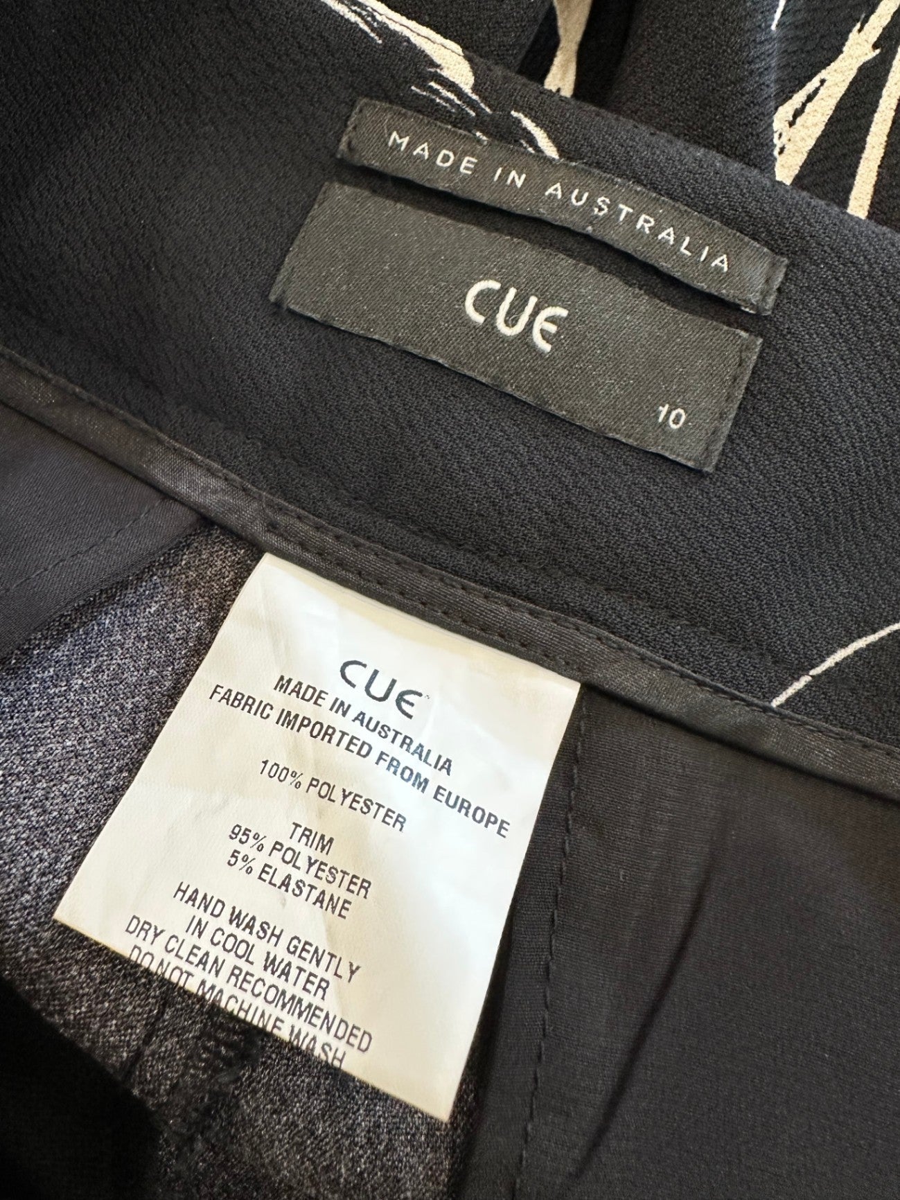 [SALE] CUE - Pants 10 Black