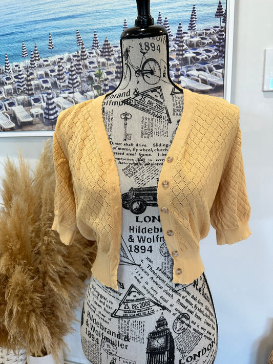 [SALE] Princess Highway - Cardigan - size 12 Yellow