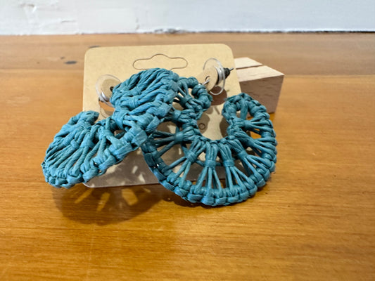 Earrings Blue
