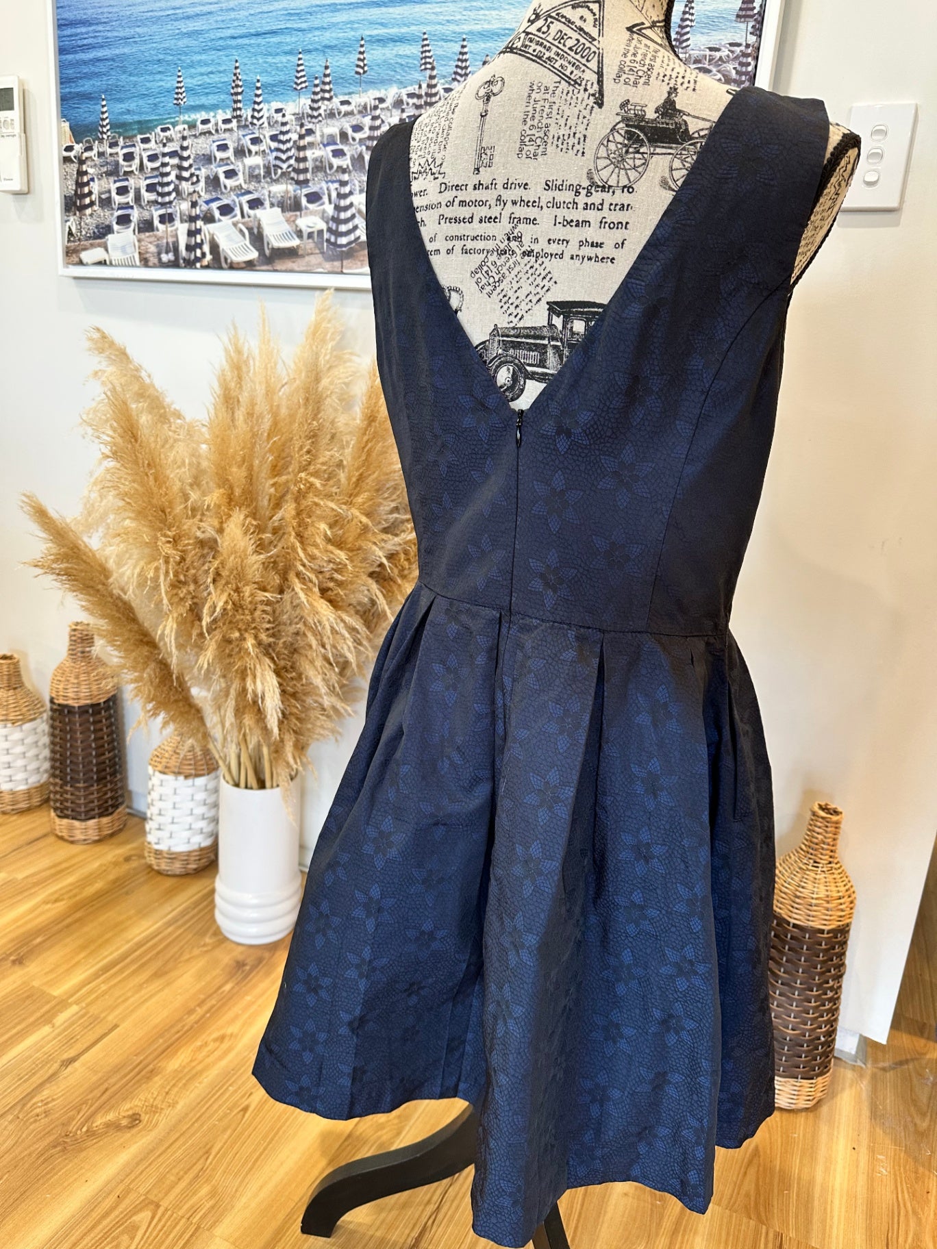 [SALE] CUE - Dress 14 Navy blue