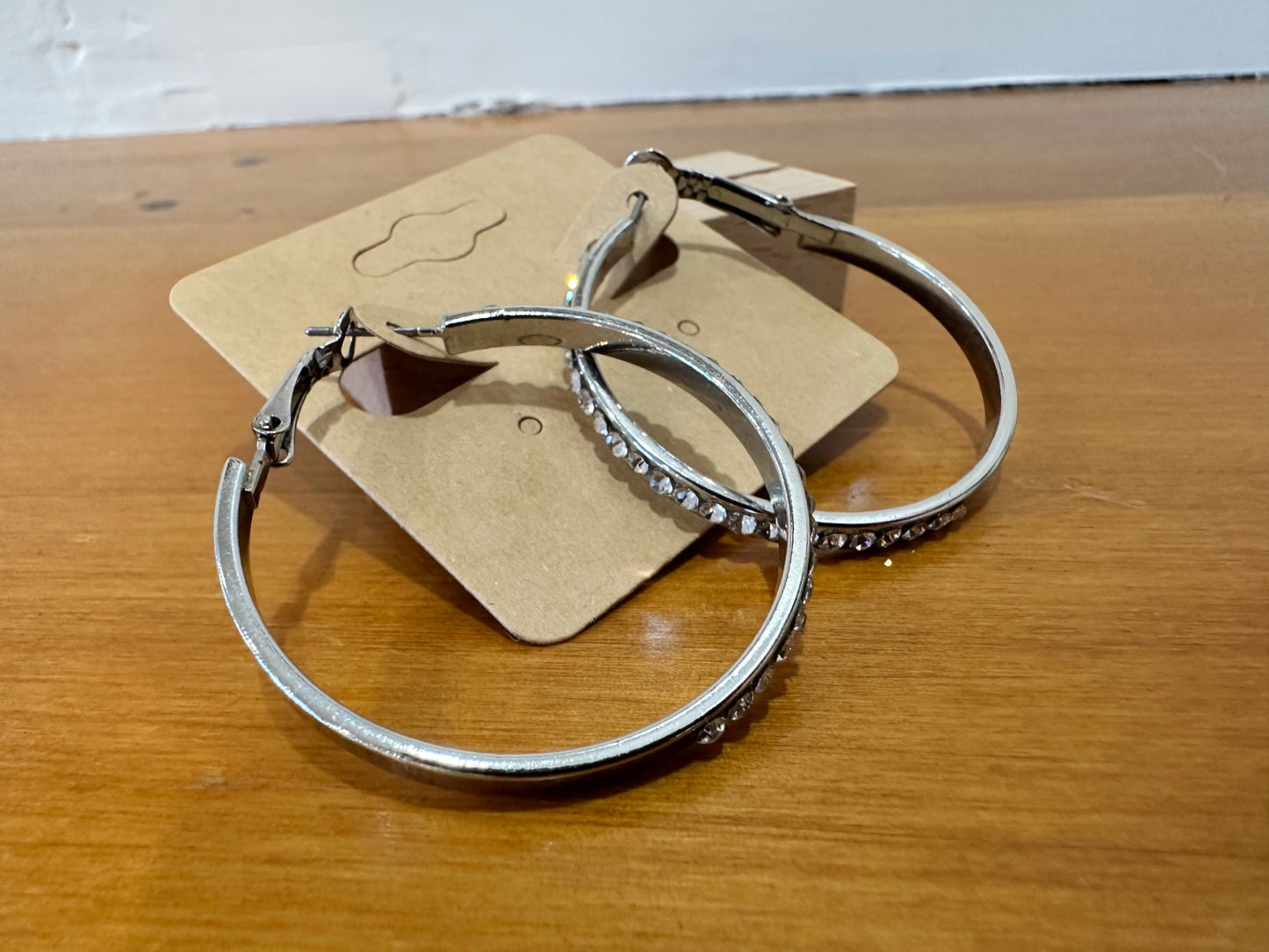 Unknown Hoop Earrings Silver