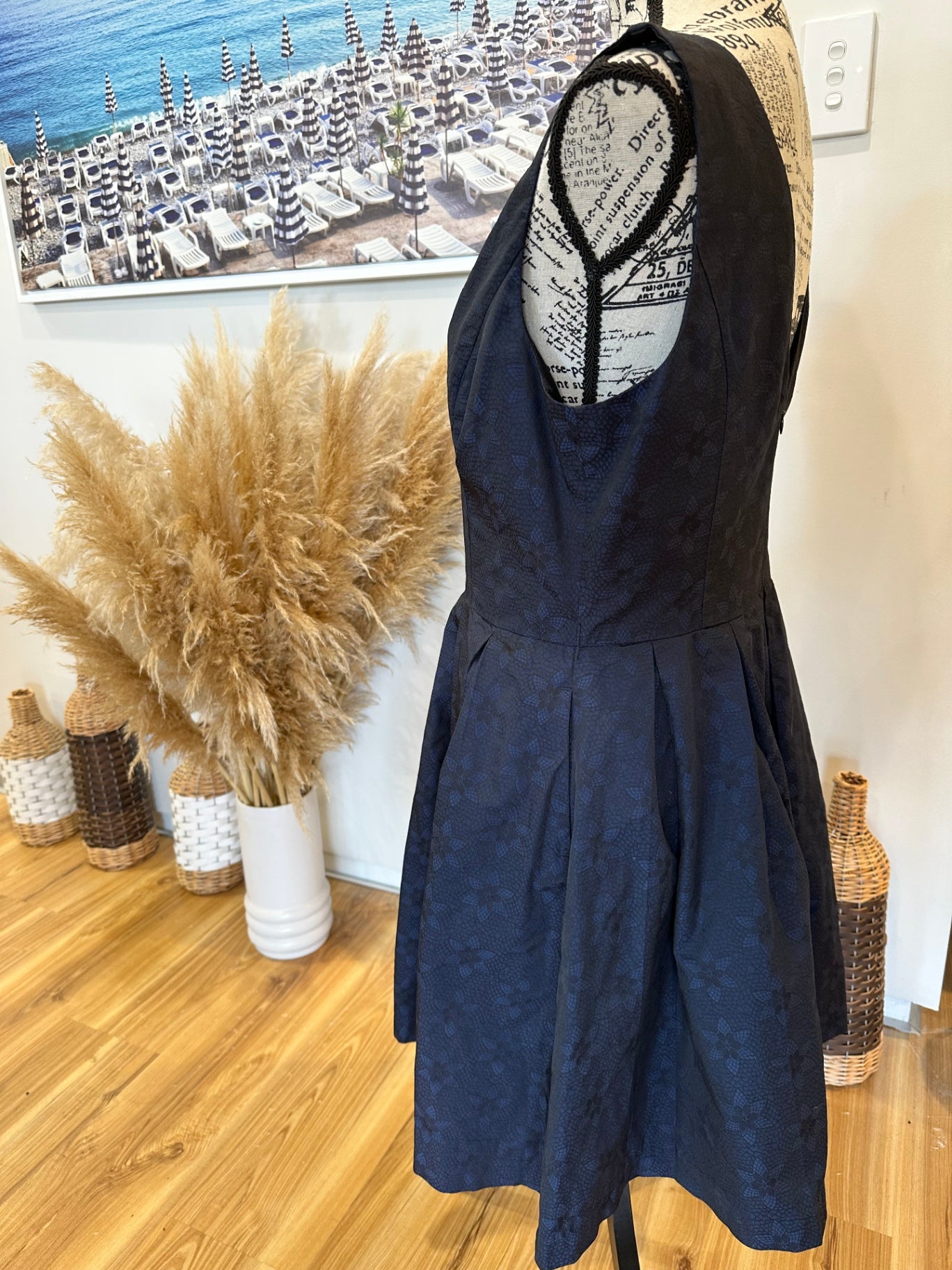 [SALE] CUE - Dress 14 Navy blue