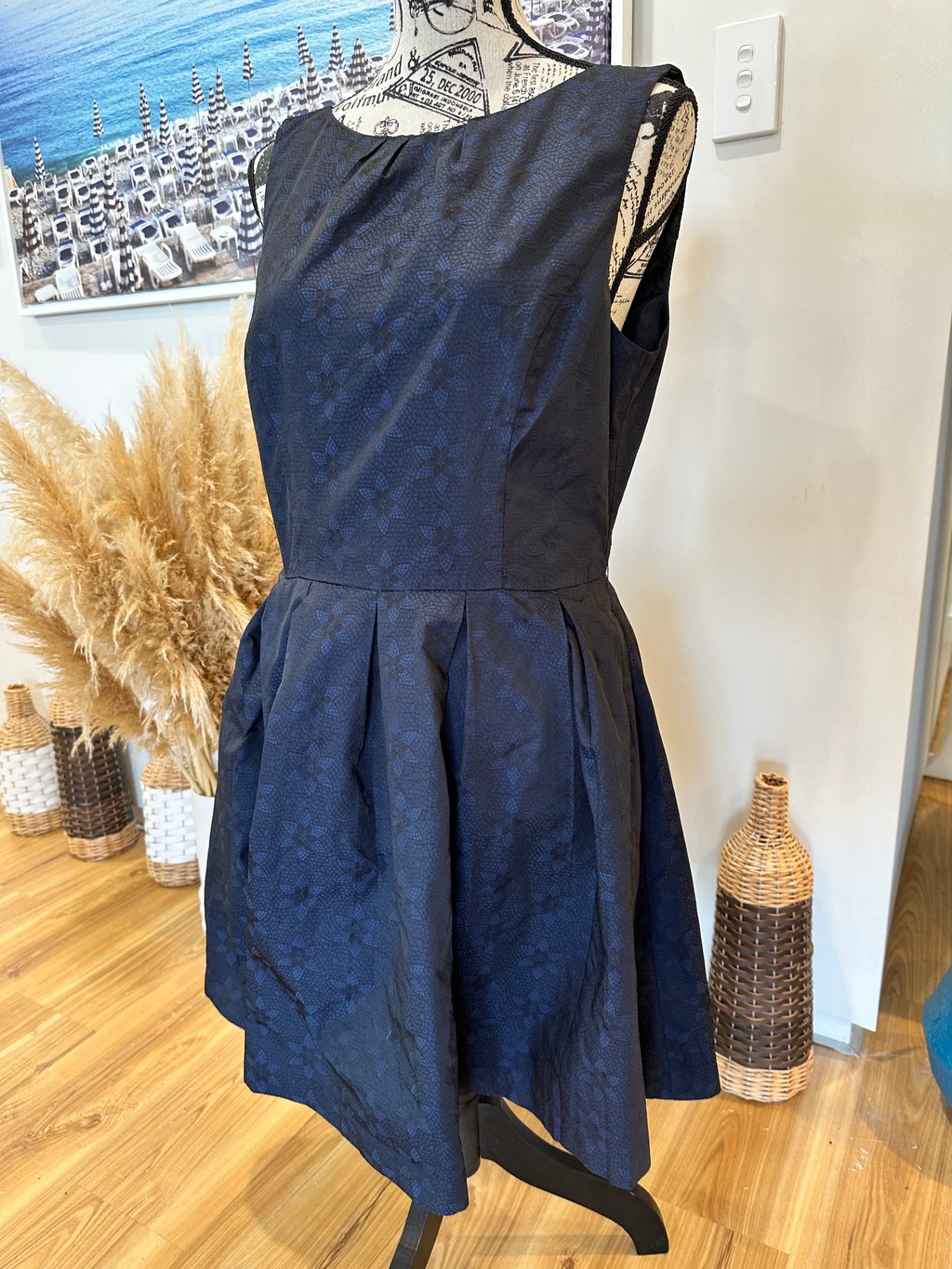 [SALE] CUE - Dress 14 Navy blue