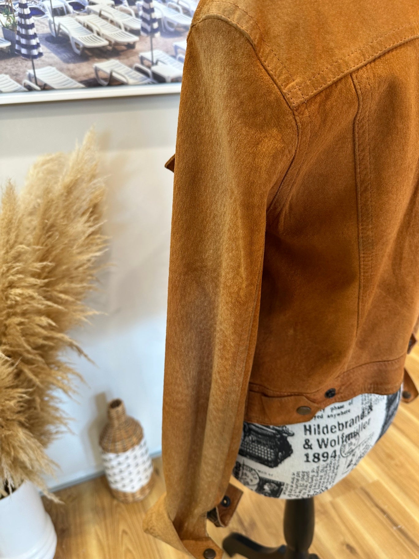 [SALE] Vintage - 80's Jacket - Small/Medium - Tan Brown