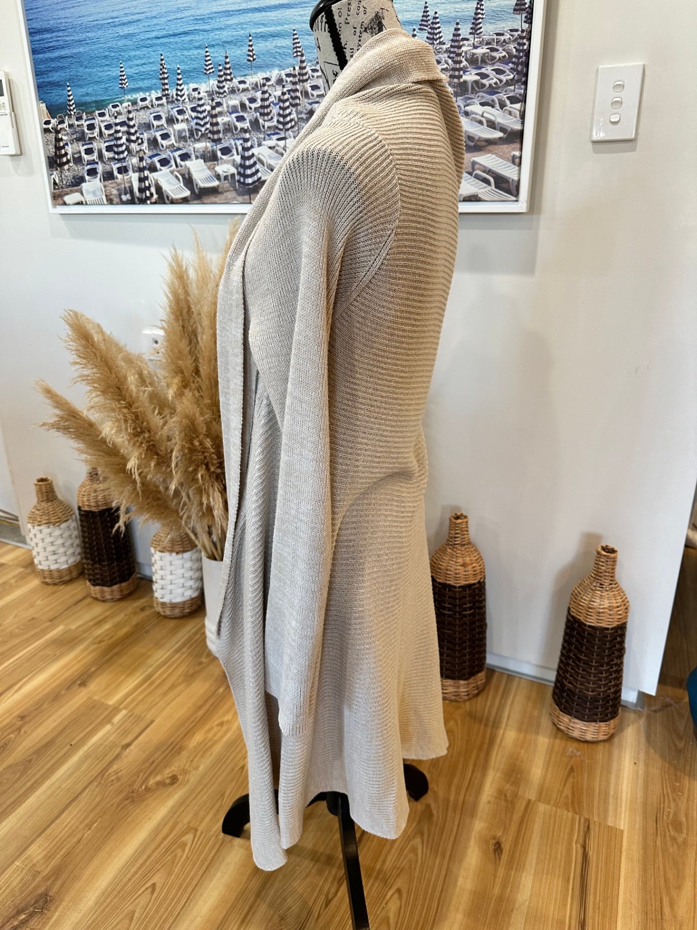 [SALE] Just Jeans Cardigan Medium Oatmeal