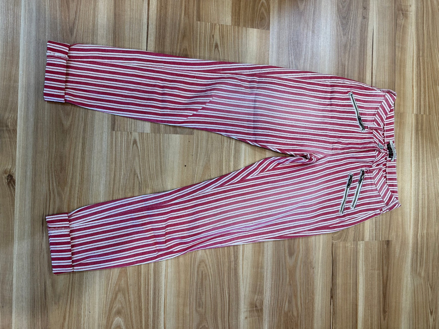 [SALE] Scotch & Soda Jeans Red / White Stripes