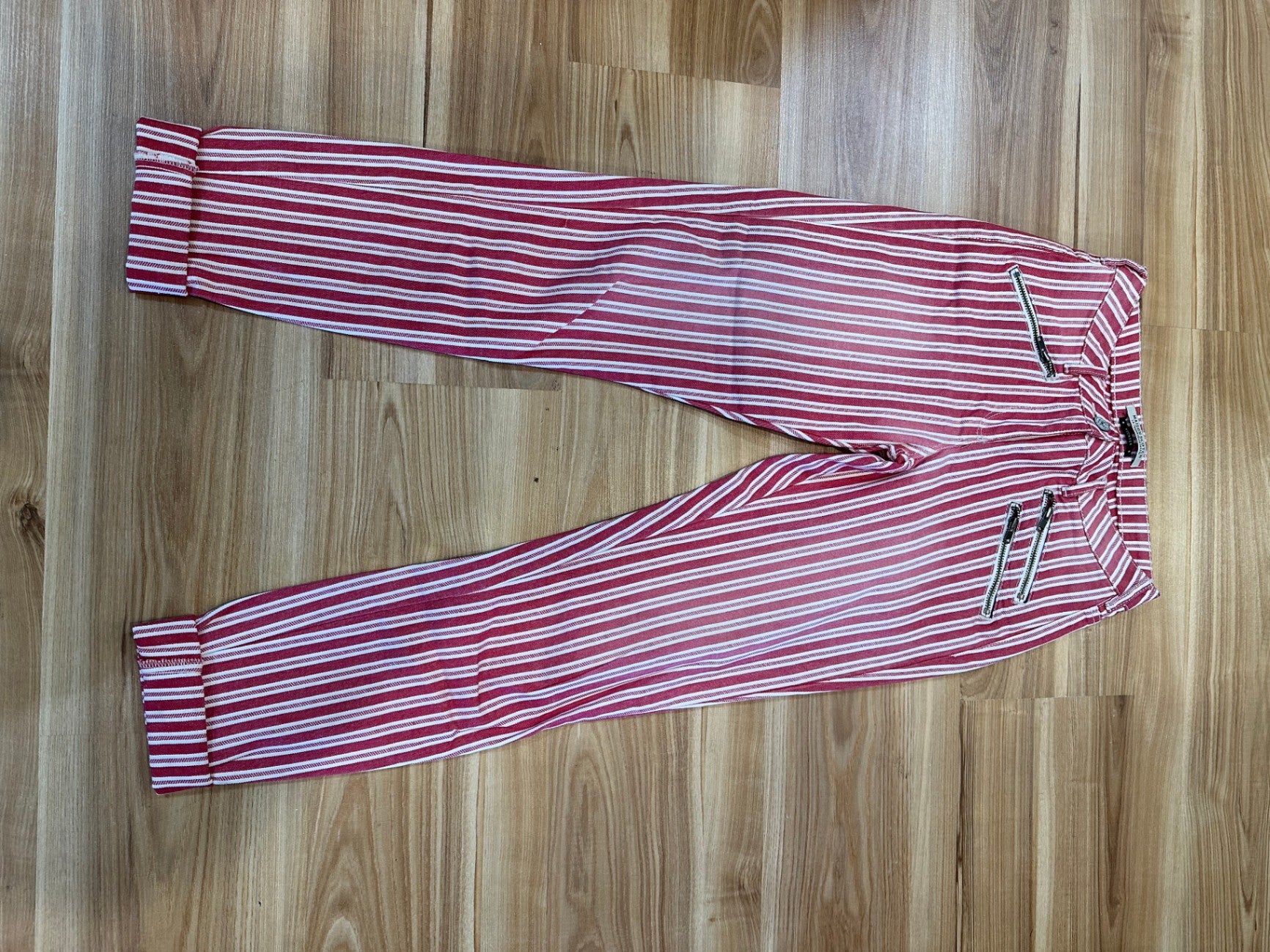 [SALE] Scotch & Soda Jeans Red / White Stripes
