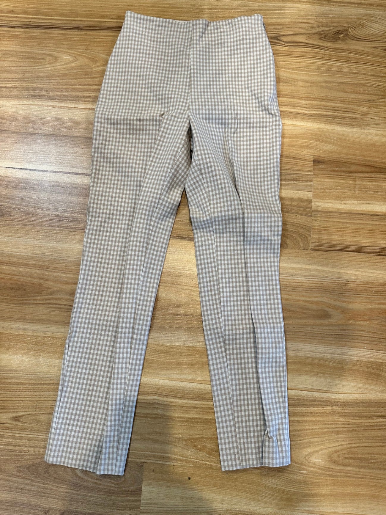 [SALE] H&M Pants - Extra Small / Small Neutral gingham