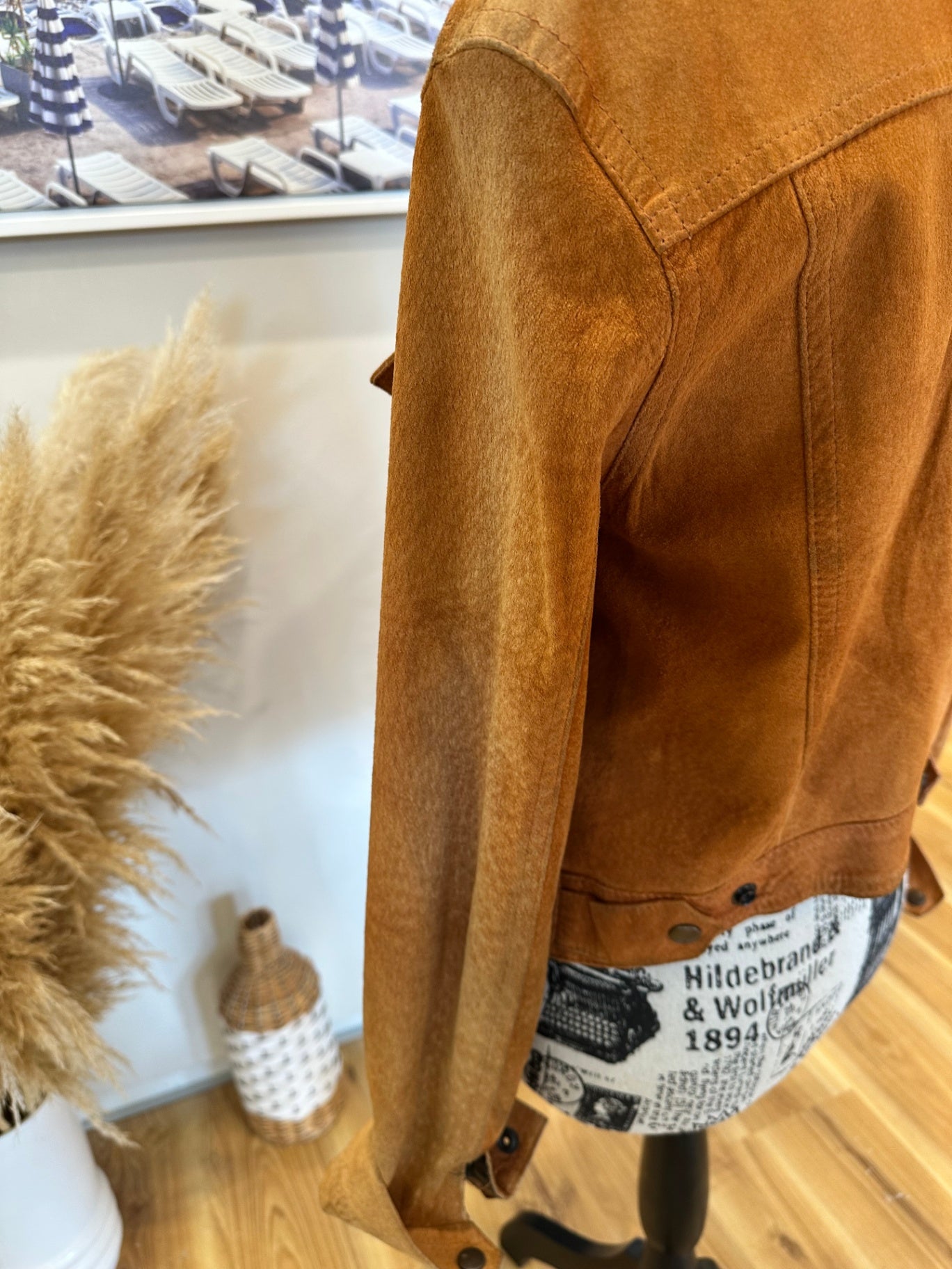 [SALE] Vintage - 80's Jacket - Small/Medium - Tan Brown