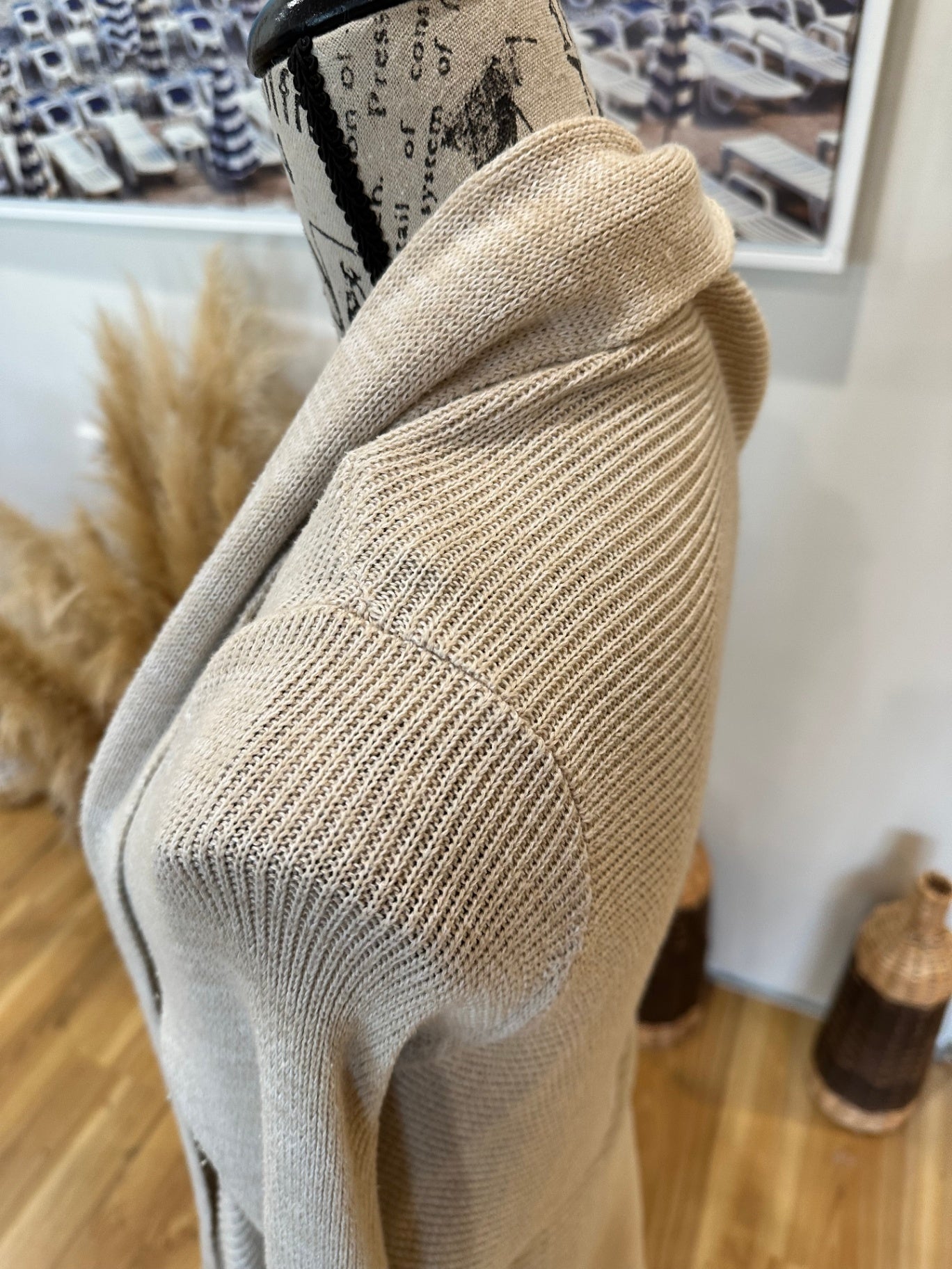 [SALE] Just Jeans Cardigan Medium Oatmeal