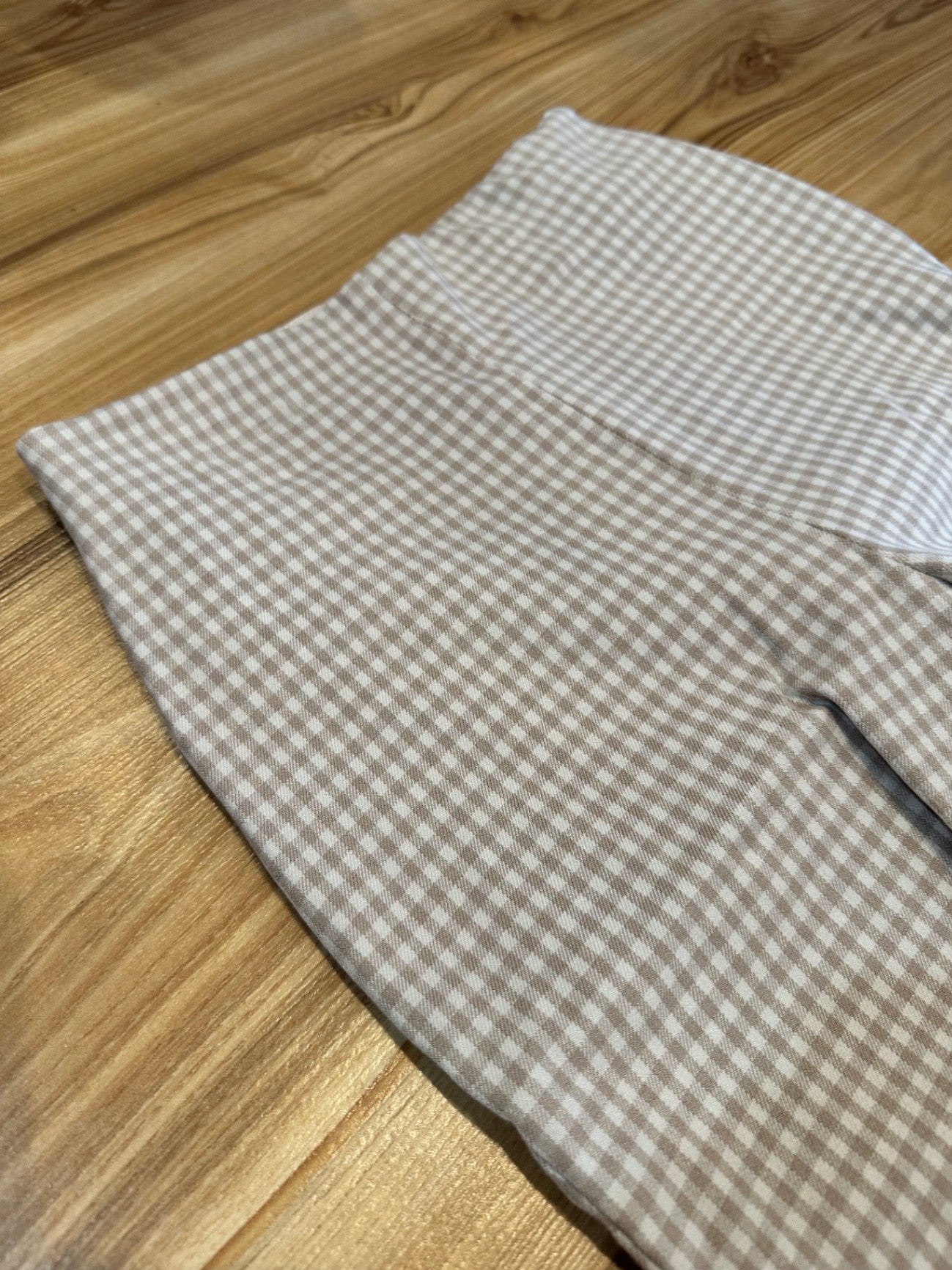 [SALE] H&M Pants - Extra Small / Small Neutral gingham