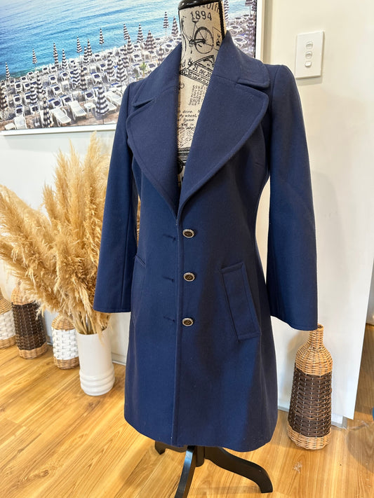 Denny Rose Winter Coat 8 Blue