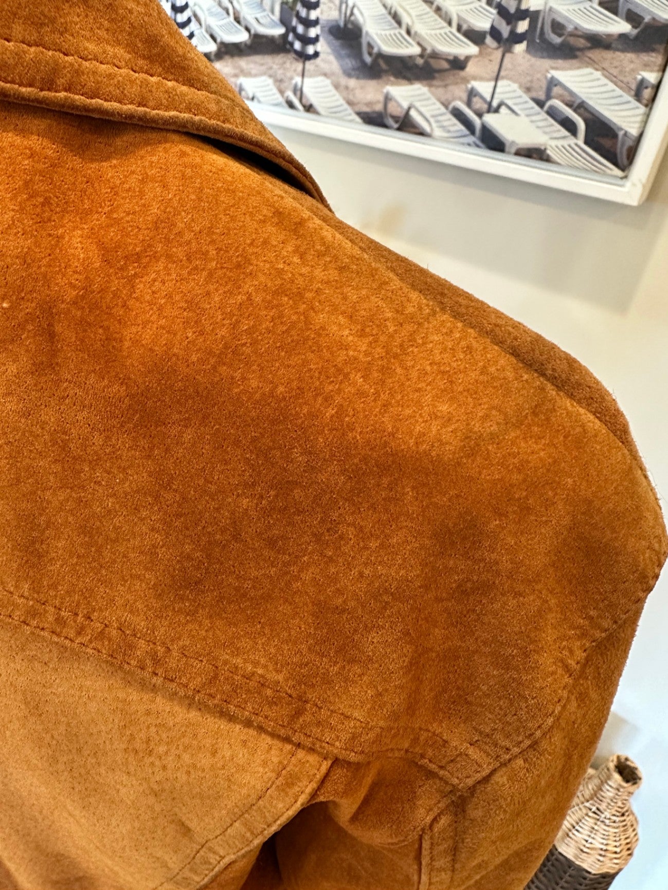 [SALE] Vintage - 80's Jacket - Small/Medium - Tan Brown
