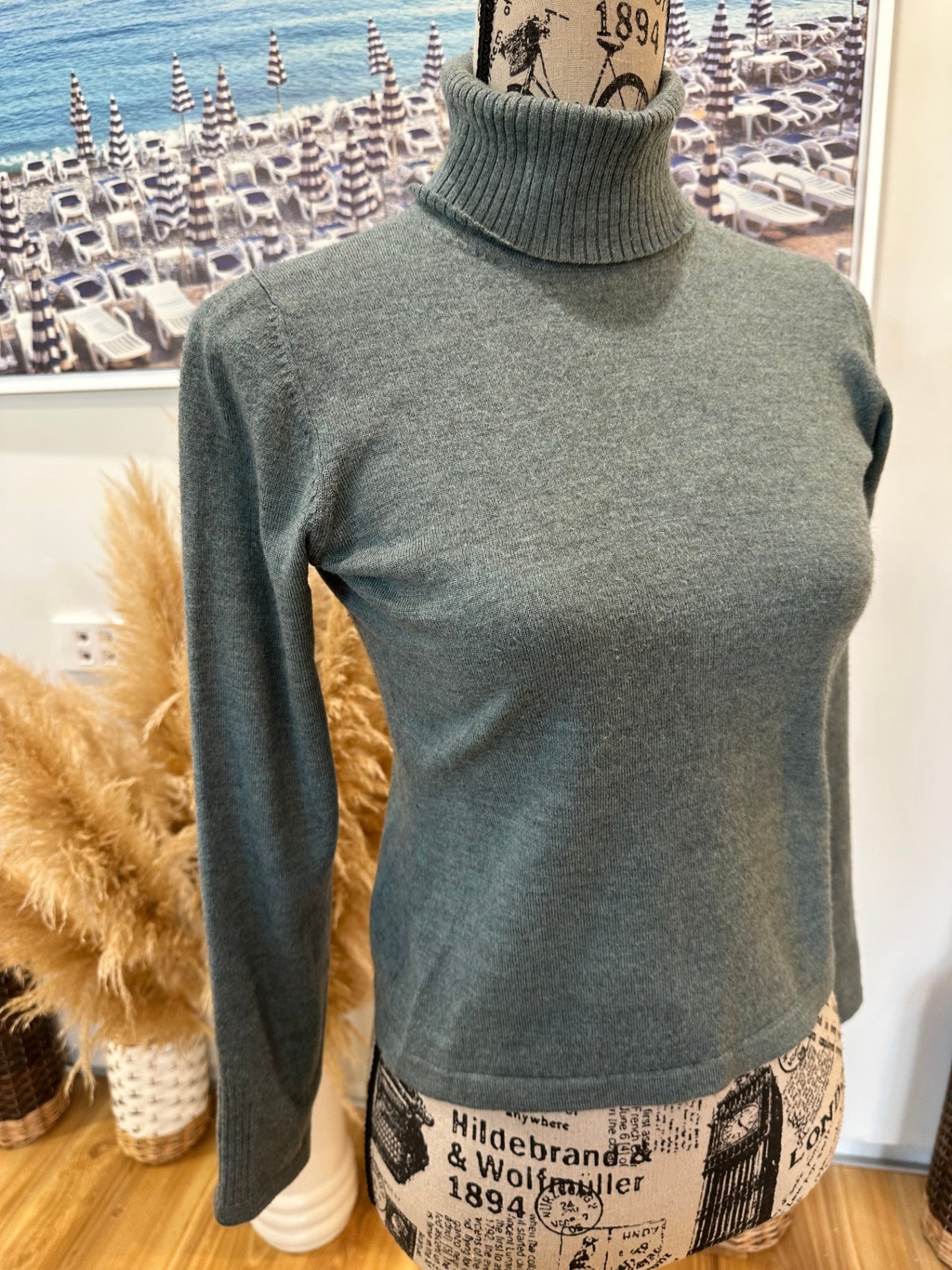 Country Road Jumper Small Teal