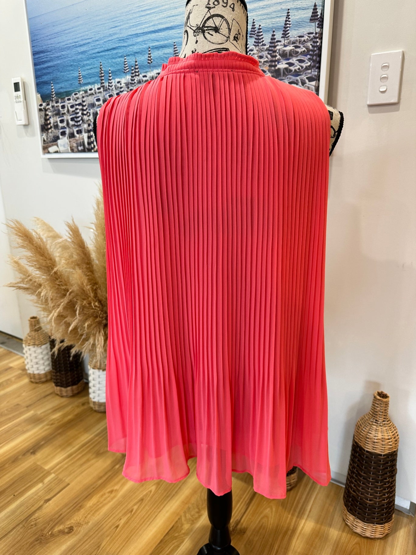 [SALE] Basque - Blouse - Size 12 - Coral pink