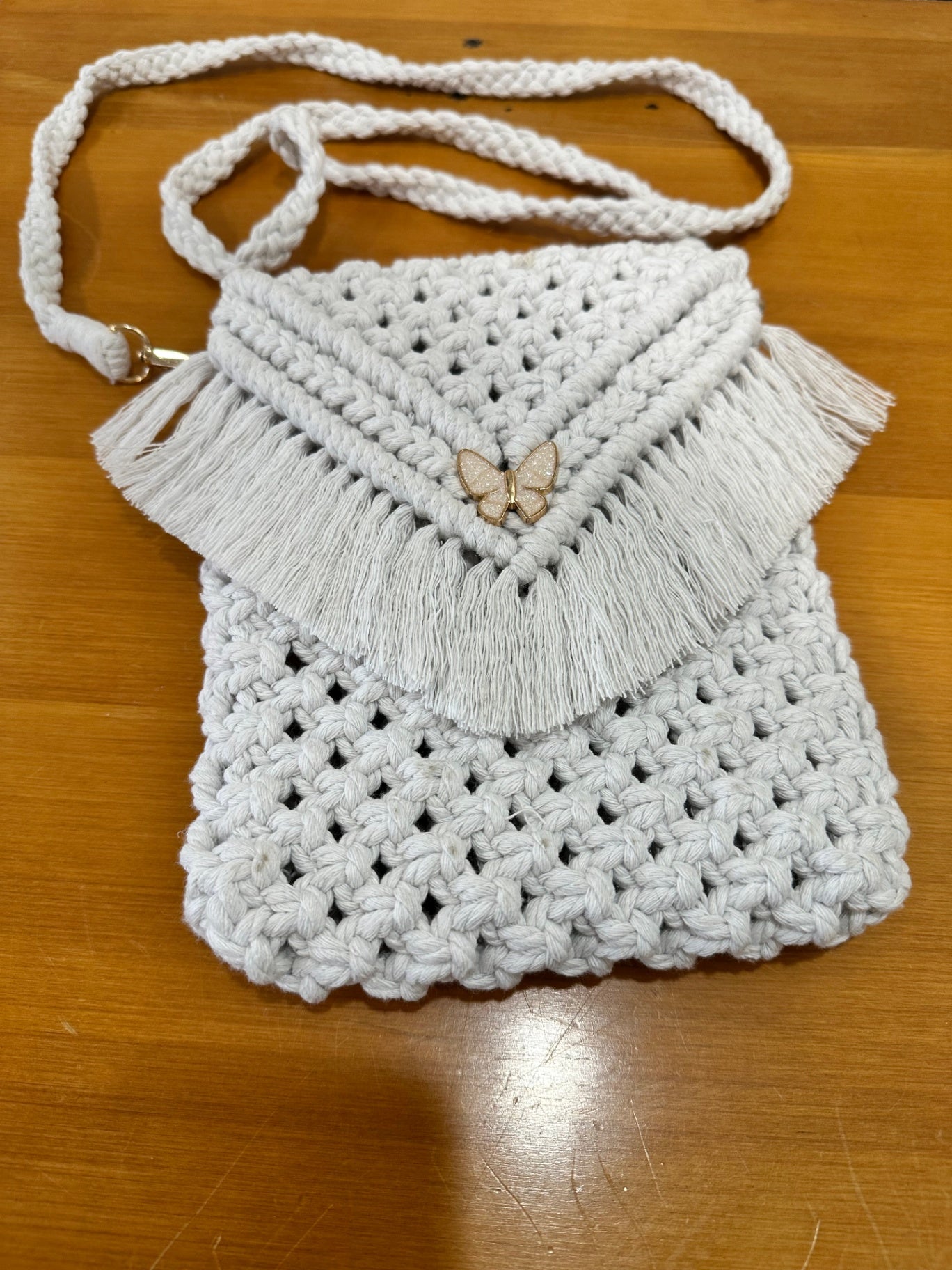 [SALE] Handmade in New Brighton - Handbag White