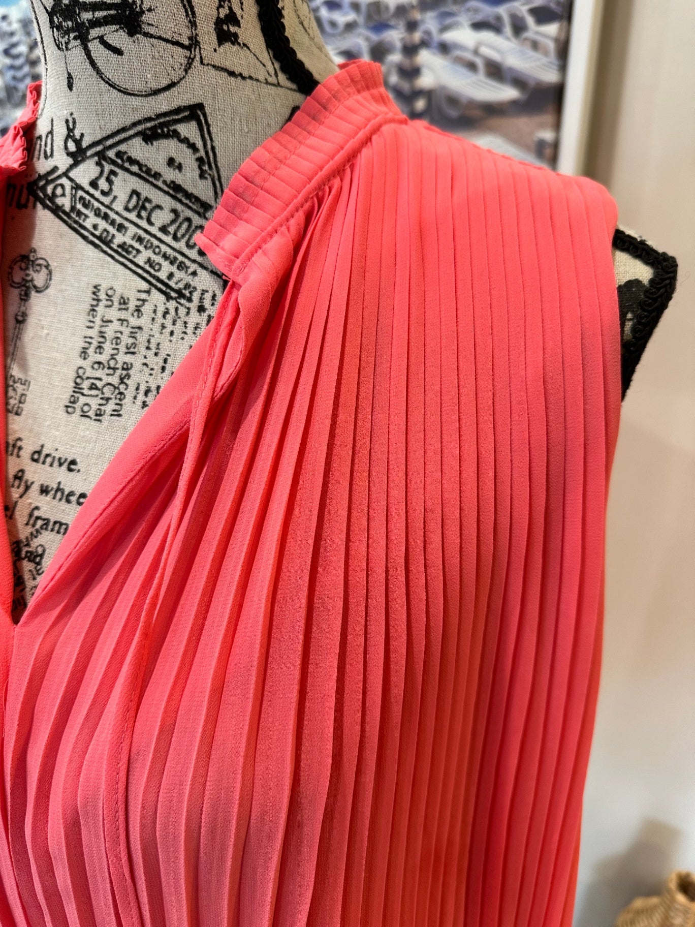 [SALE] Basque - Blouse - Size 12 - Coral pink