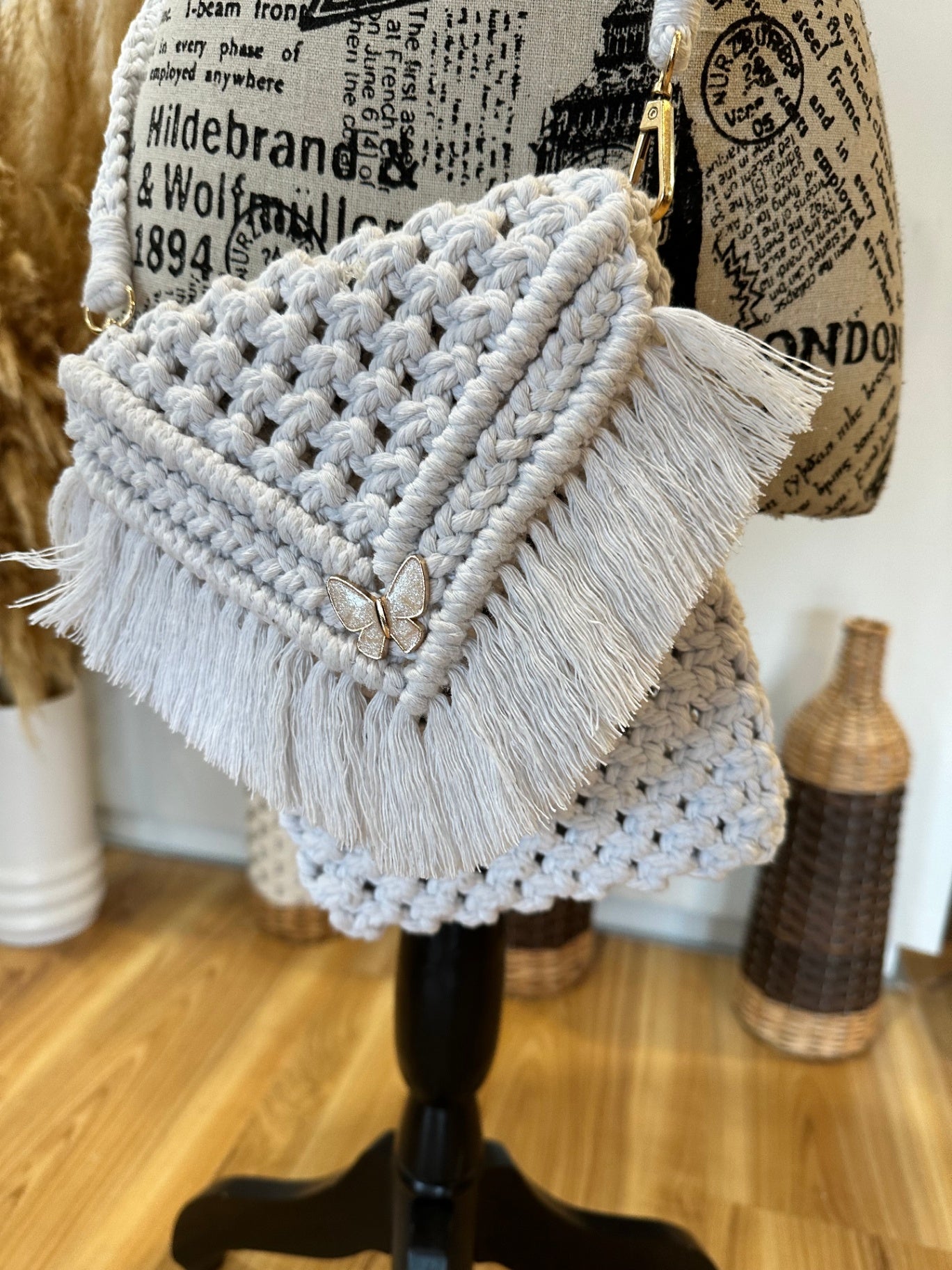 [SALE] Handmade in New Brighton - Handbag White