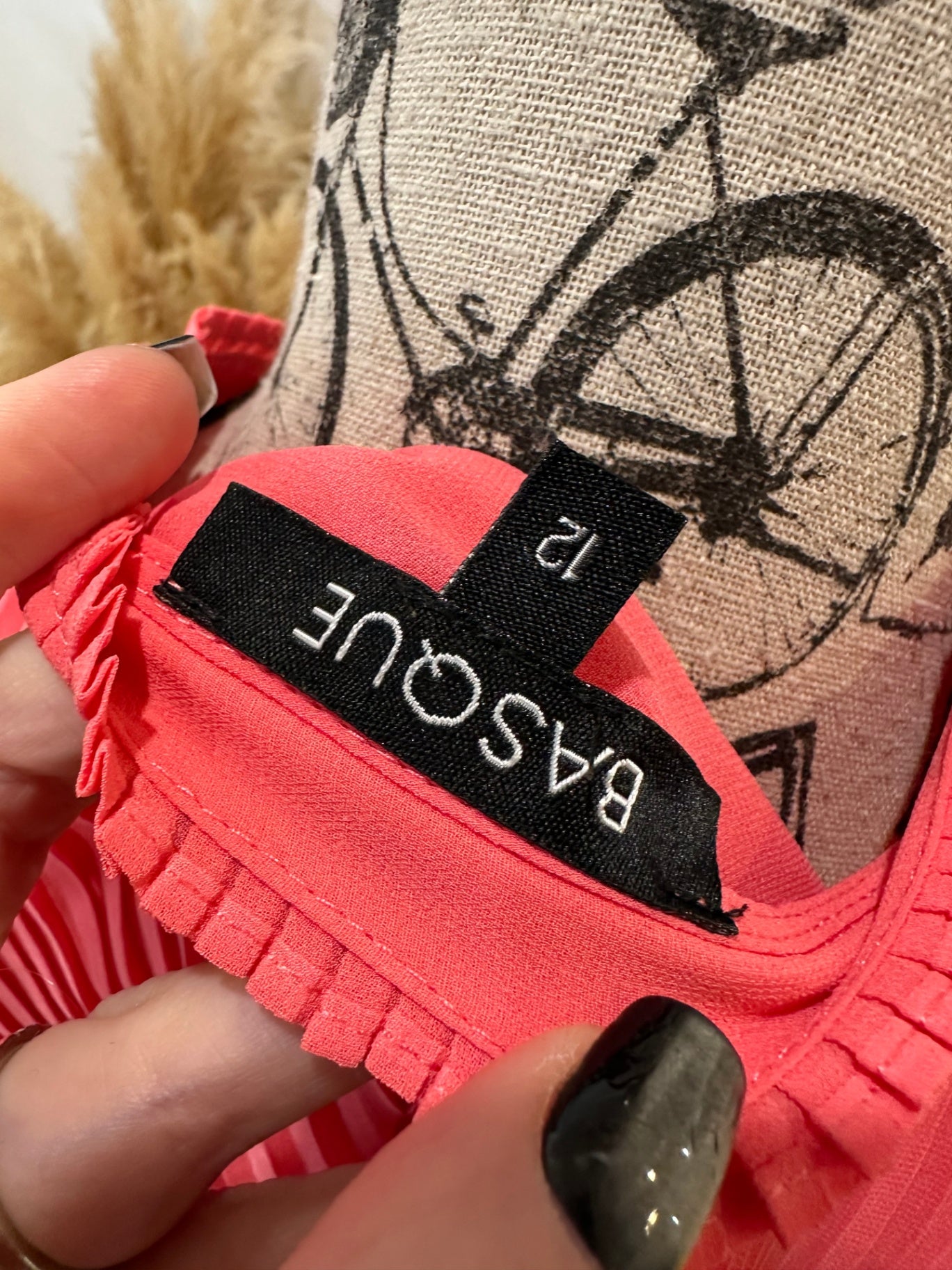 [SALE] Basque - Blouse - Size 12 - Coral pink