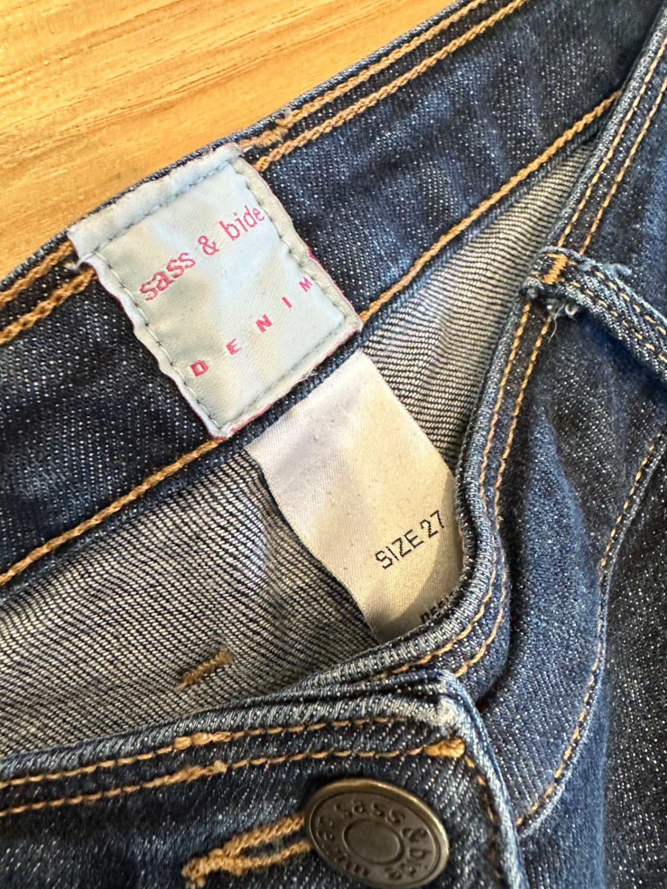 [SALE] Sass & Bide Jeans 8 Dark Blue
