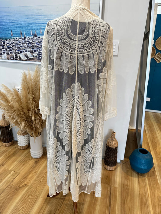 Lace Kaftan One Size