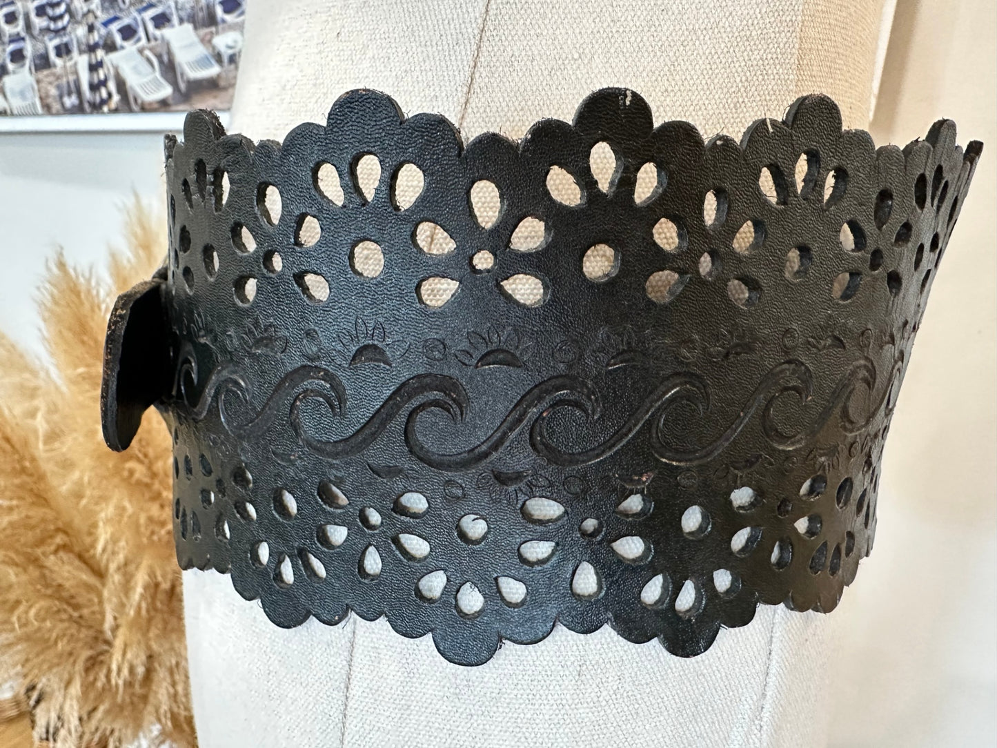 [SALE] Belt Brown - Wave feature