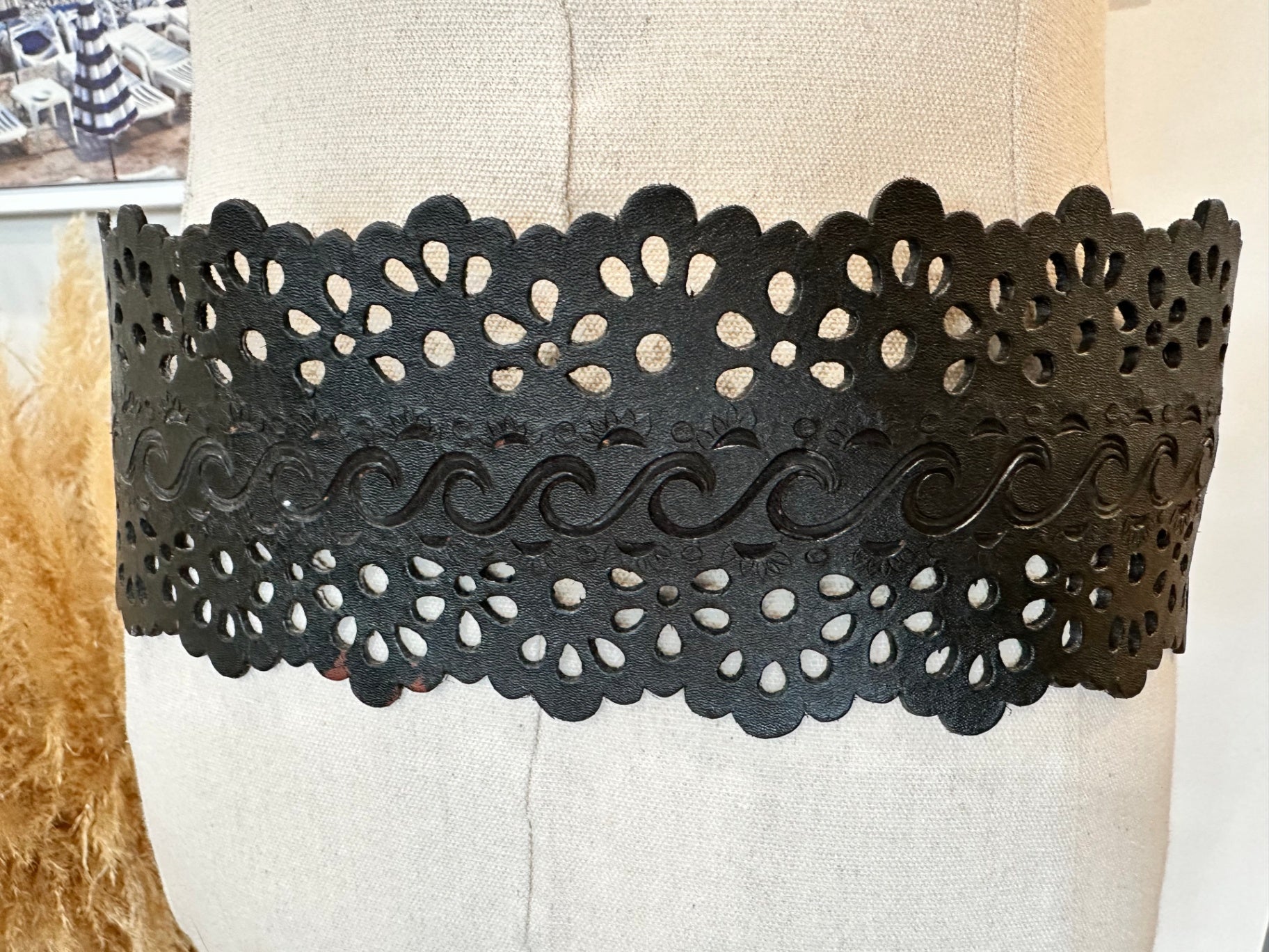 [SALE] Belt Brown - Wave feature