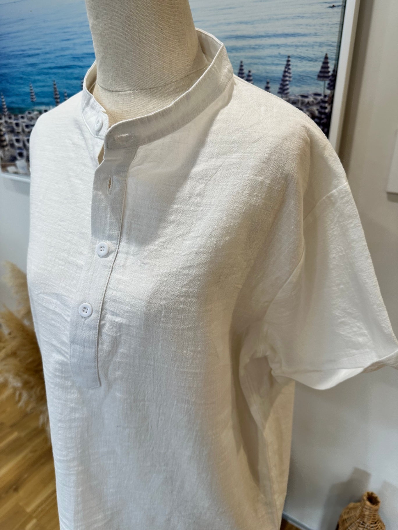 [SALE] 5% Linen top - Small