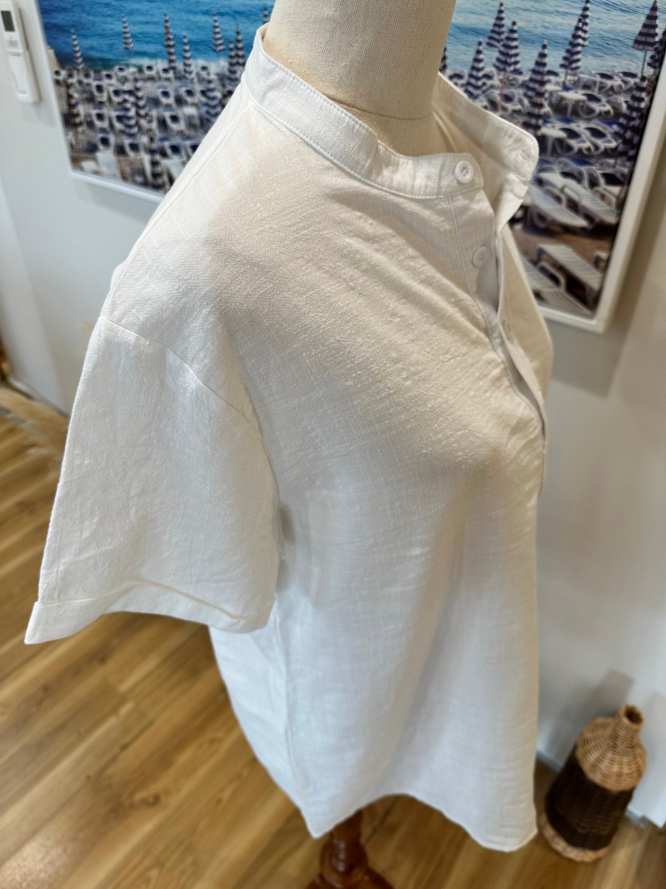 [SALE] 5% Linen top - Small