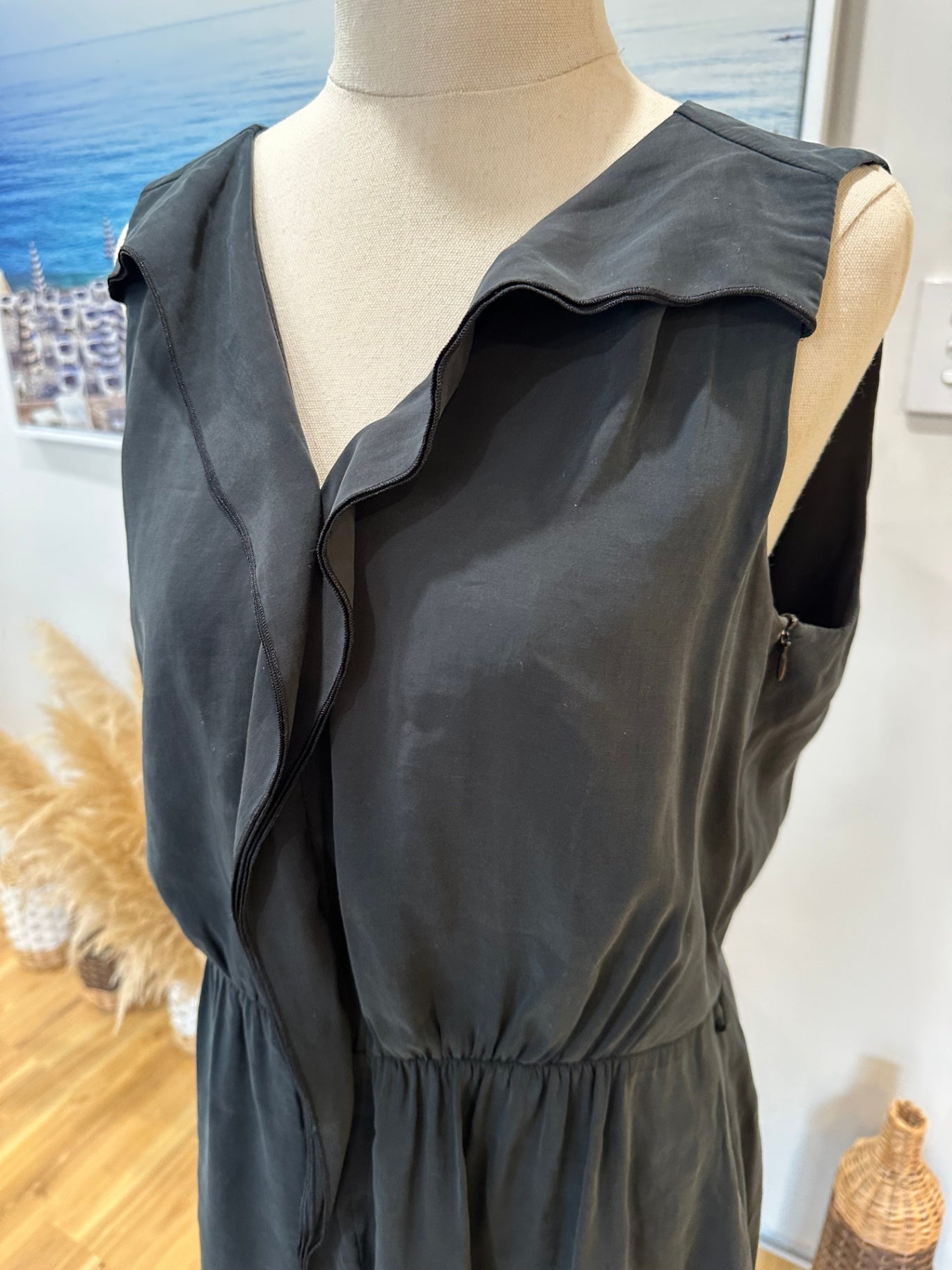 [SALE] Espirit Dress 10 Charcoal