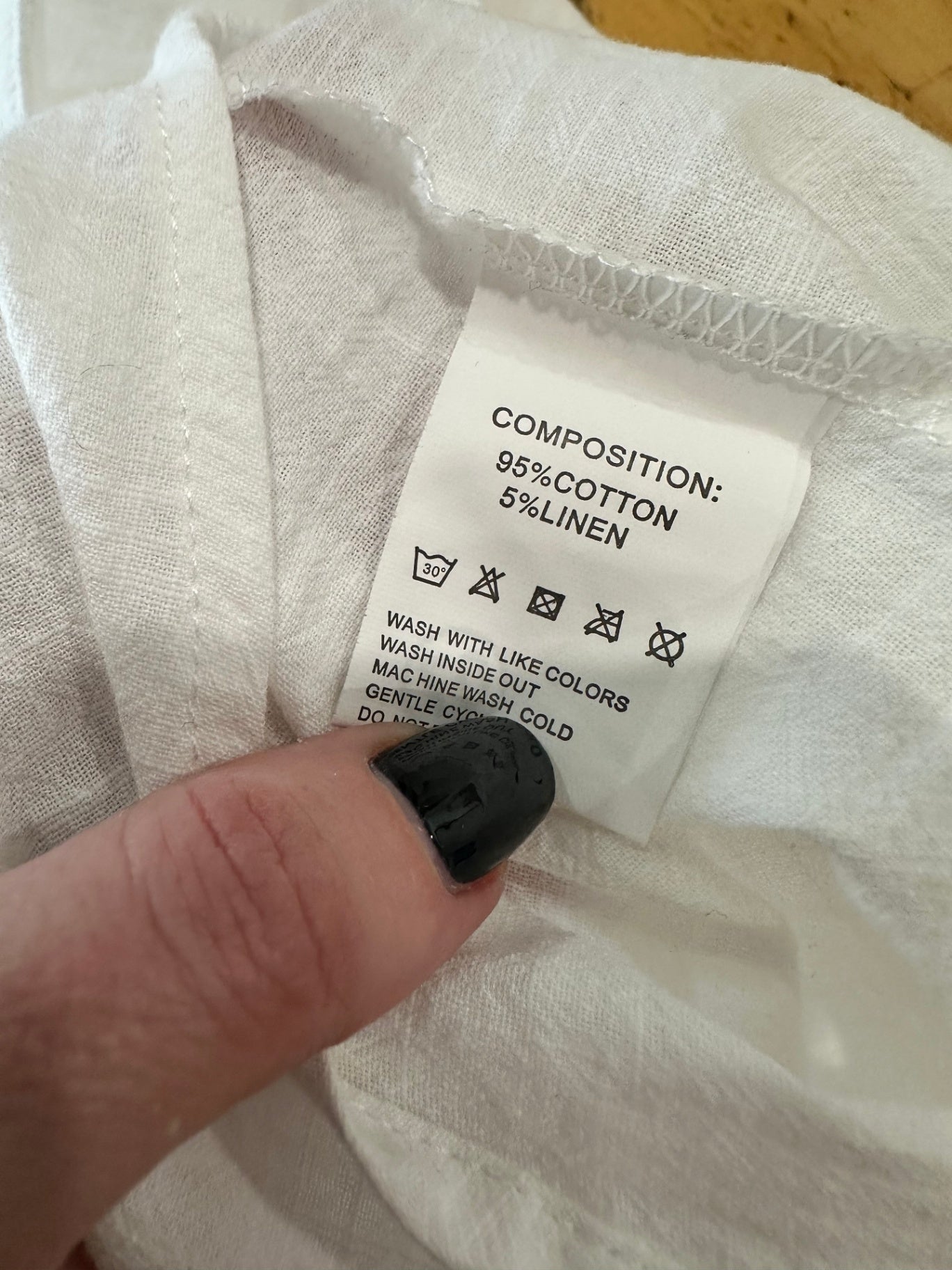 [SALE] 5% Linen top - Small