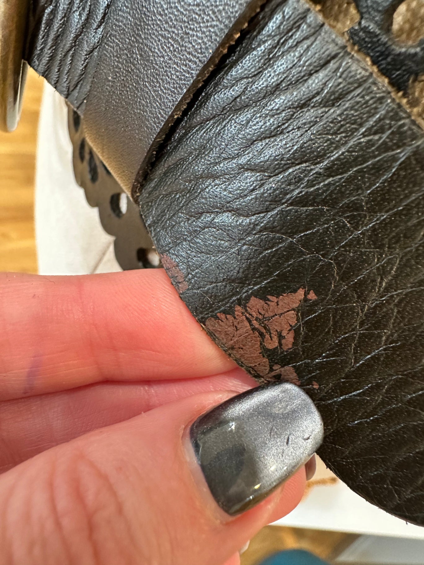 [SALE] Belt Brown - Wave feature