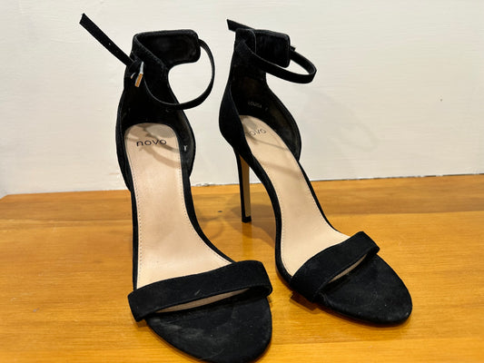 [SALE] Novo High-heeled Sandals 7 Black