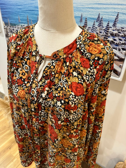 [SALE] Dotti Blouse 8 Autumn Tones