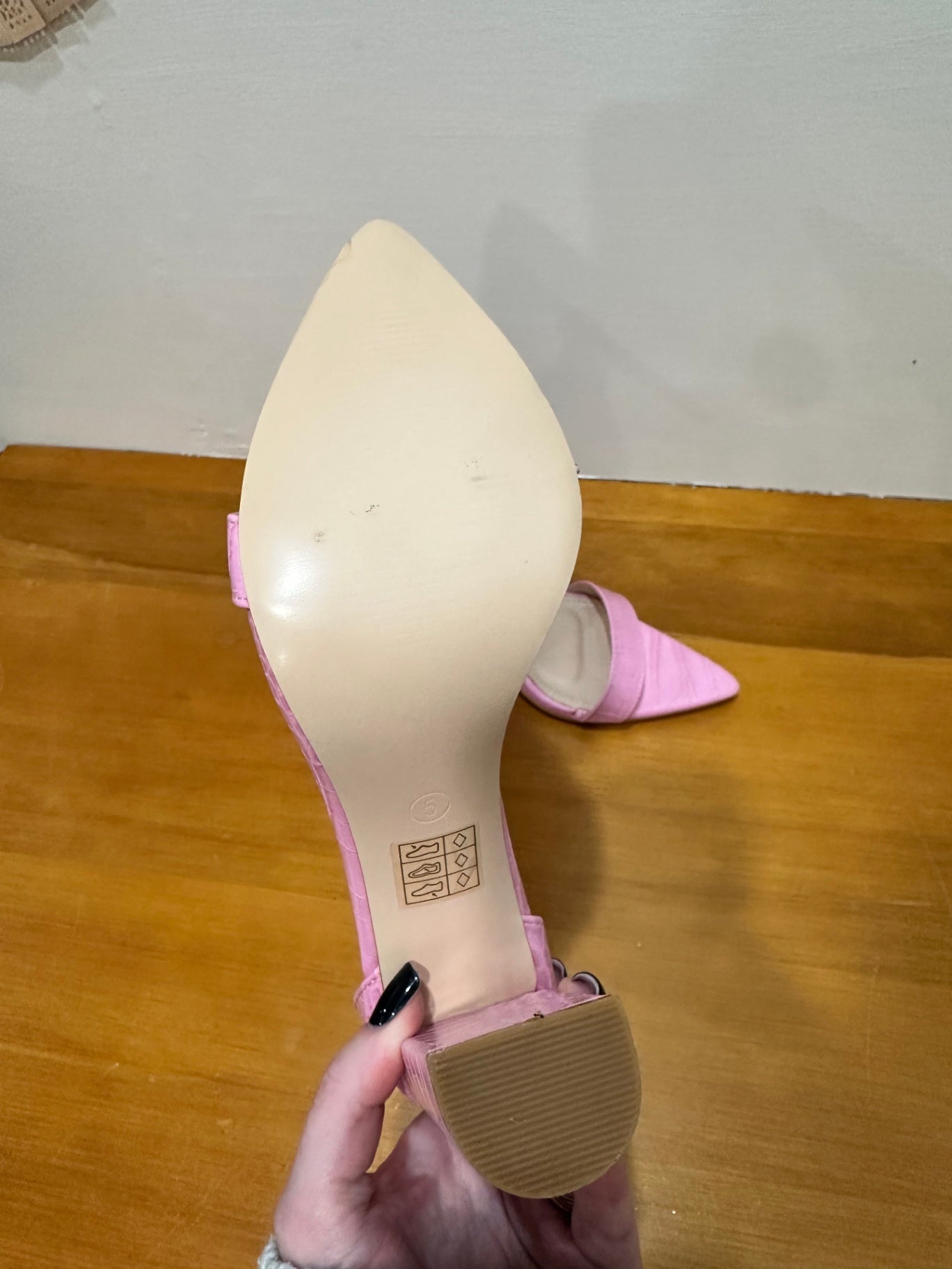 [SALE]  Heels 5 Pink