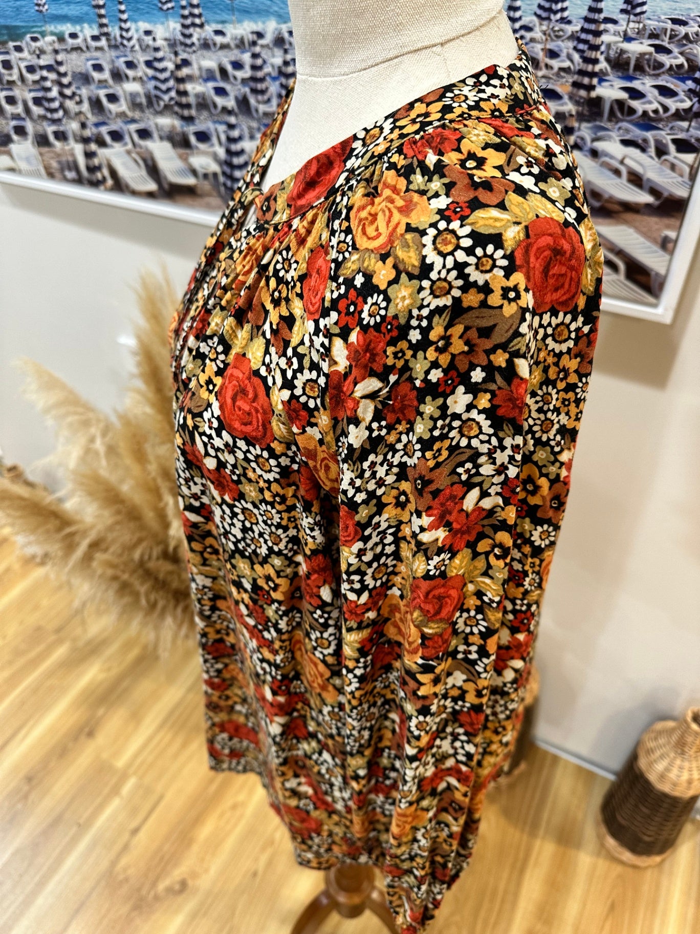 [SALE] Dotti Blouse 8 Autumn Tones