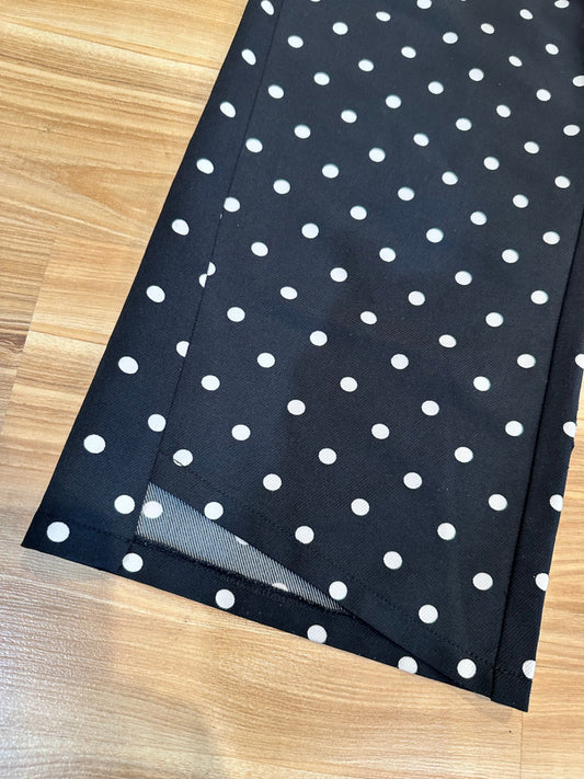 [SALE] Pants Small Black w dots