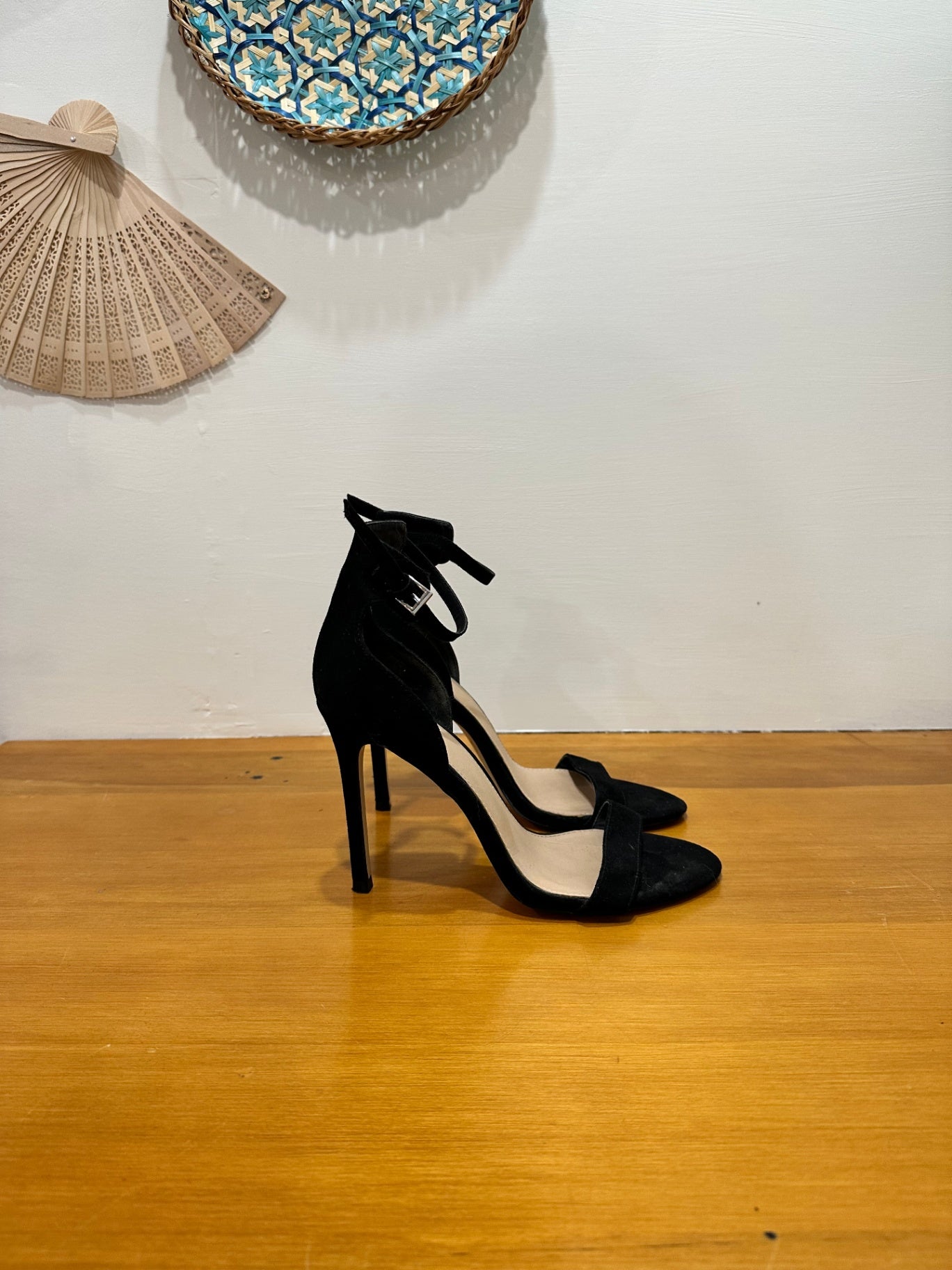 [SALE] Novo High-heeled Sandals 7 Black