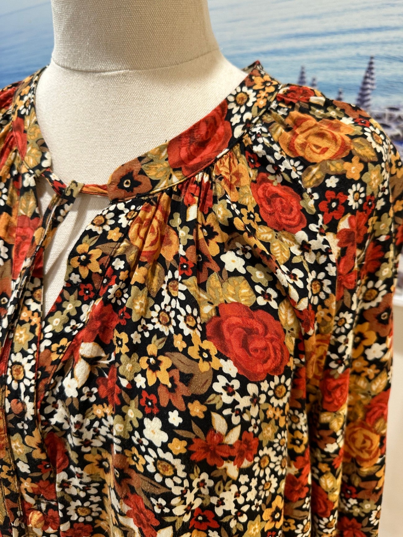 [SALE] Dotti Blouse 8 Autumn Tones