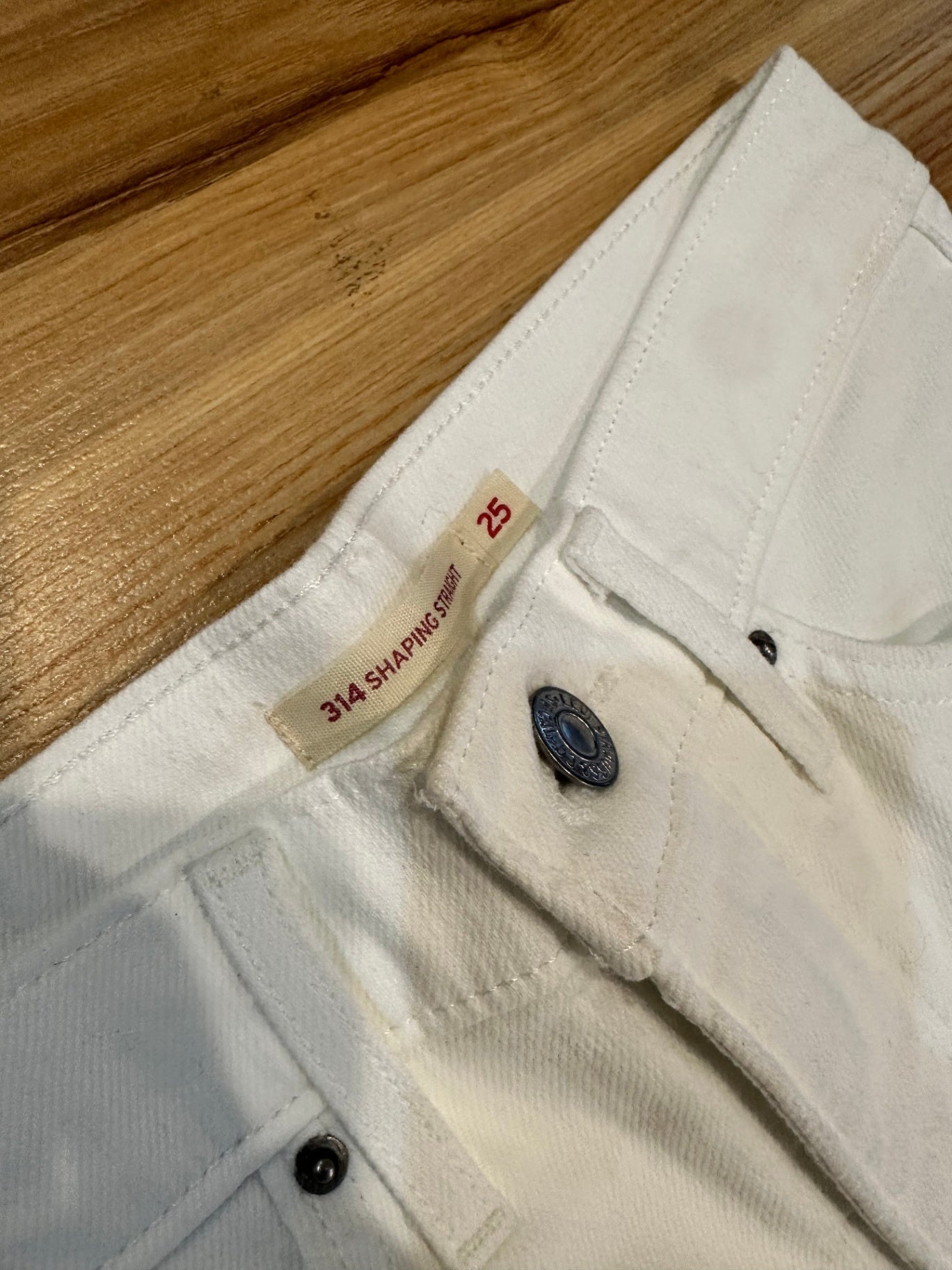 Levi's Jeans - Extra Small - White