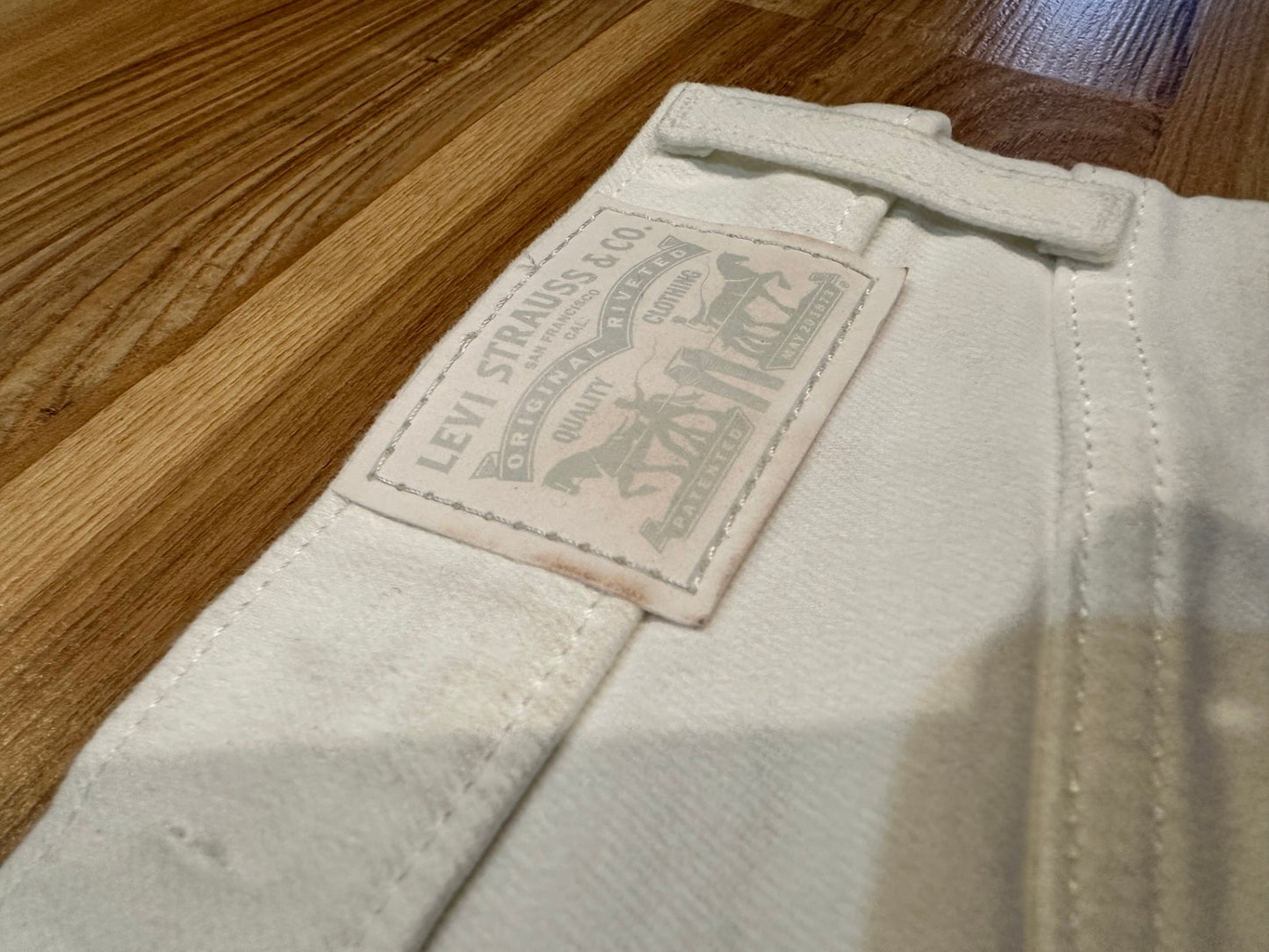 Levi's Jeans - Extra Small - White